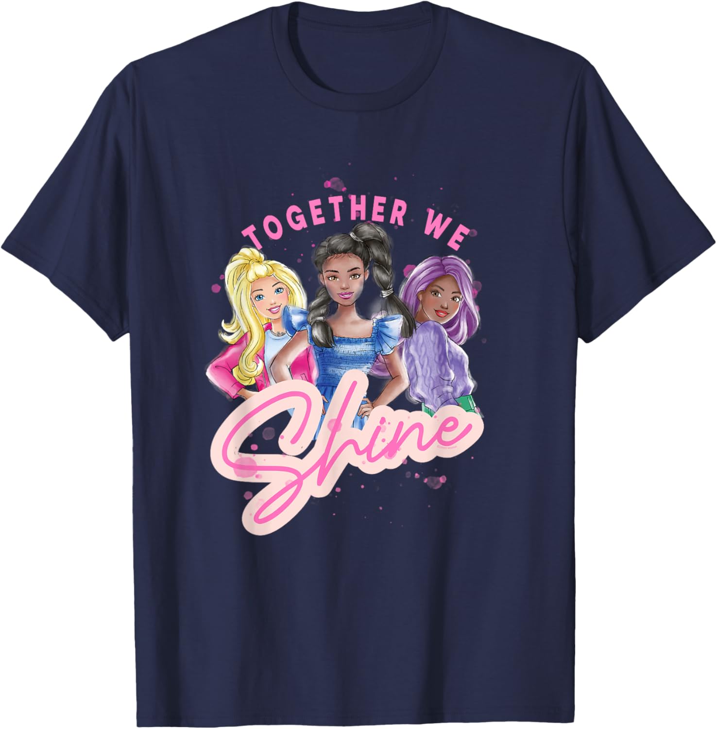 Barbie Together We Shine T-Shirt for Fun and Fashionable Kids - 11
