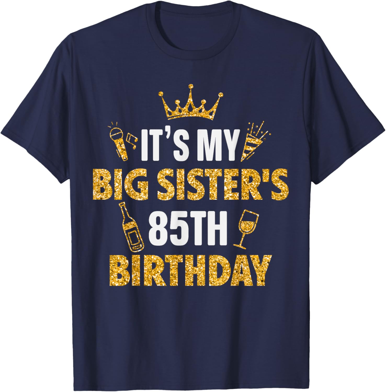 Big Sister's 85th Birthday T-Shirt Retro 1940 Gift for Sister - 12