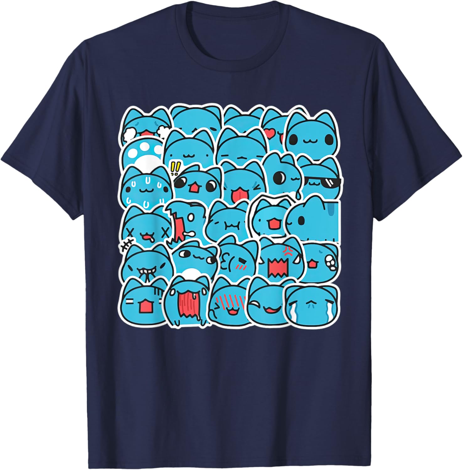 Adorable Bugcat Capoo T-Shirt for Cat Lovers - Cute & Comfy Style - 9