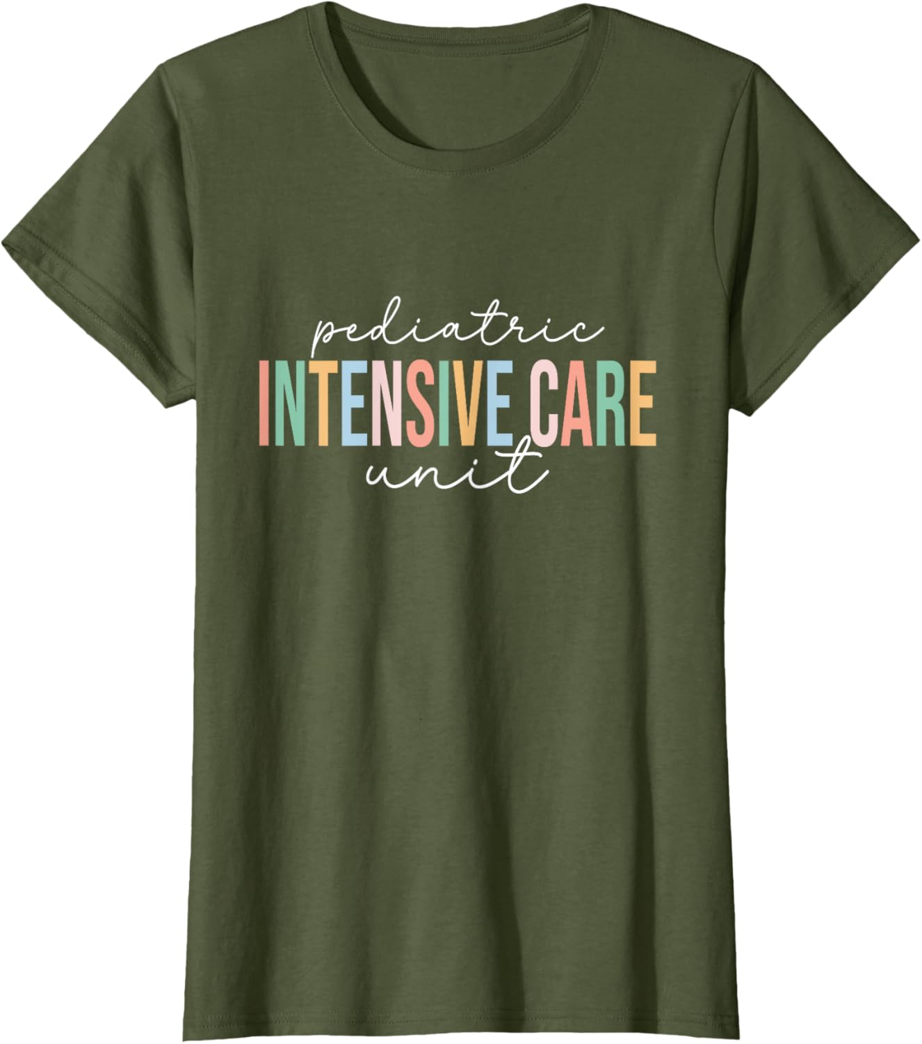 Pediatric Intensive Care Unit Nurse T-Shirt for Caring Professionals - 8