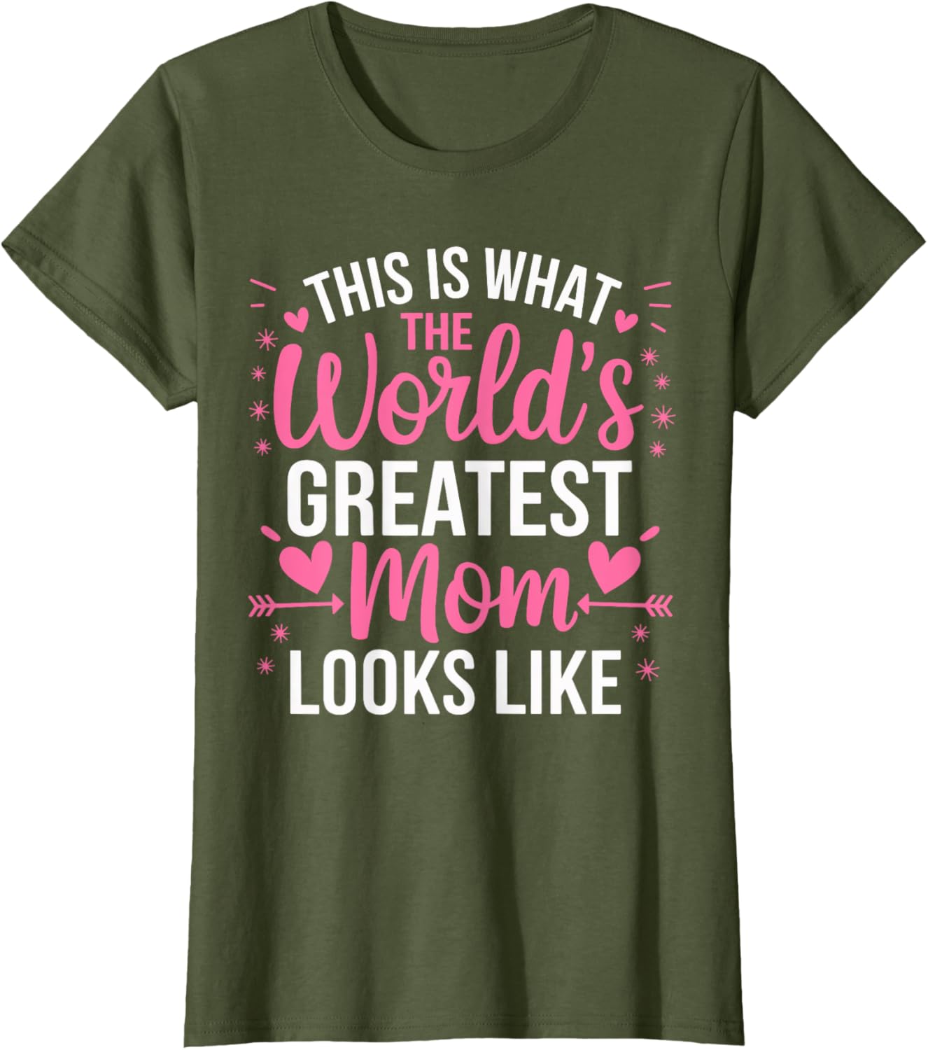 World's Greatest Mom T-Shirt for Best Mother - Perfect Gift Idea - 14