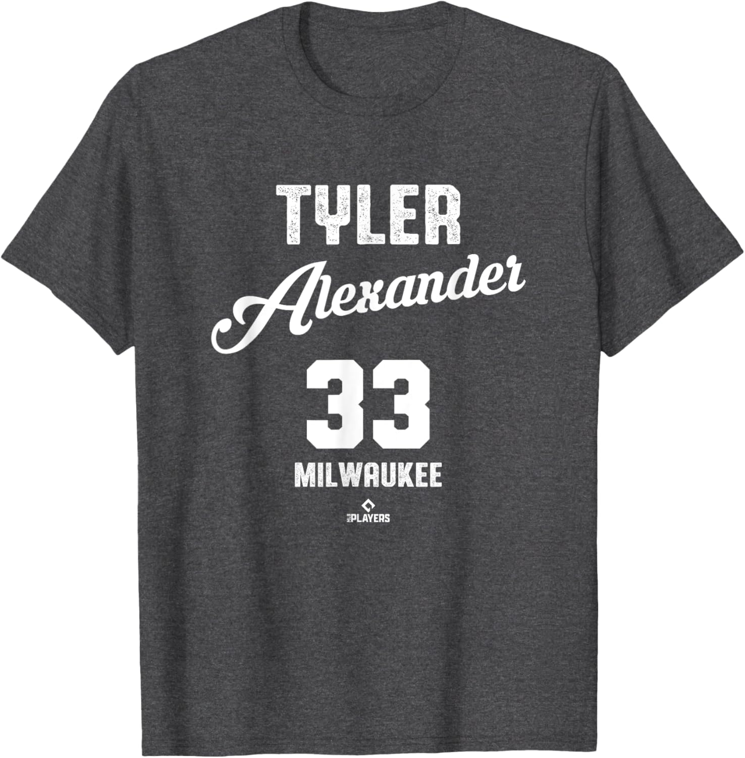 Vintage Tyler Alexander 33 Milwaukee Baseball T-Shirt for MLB Fans - 4