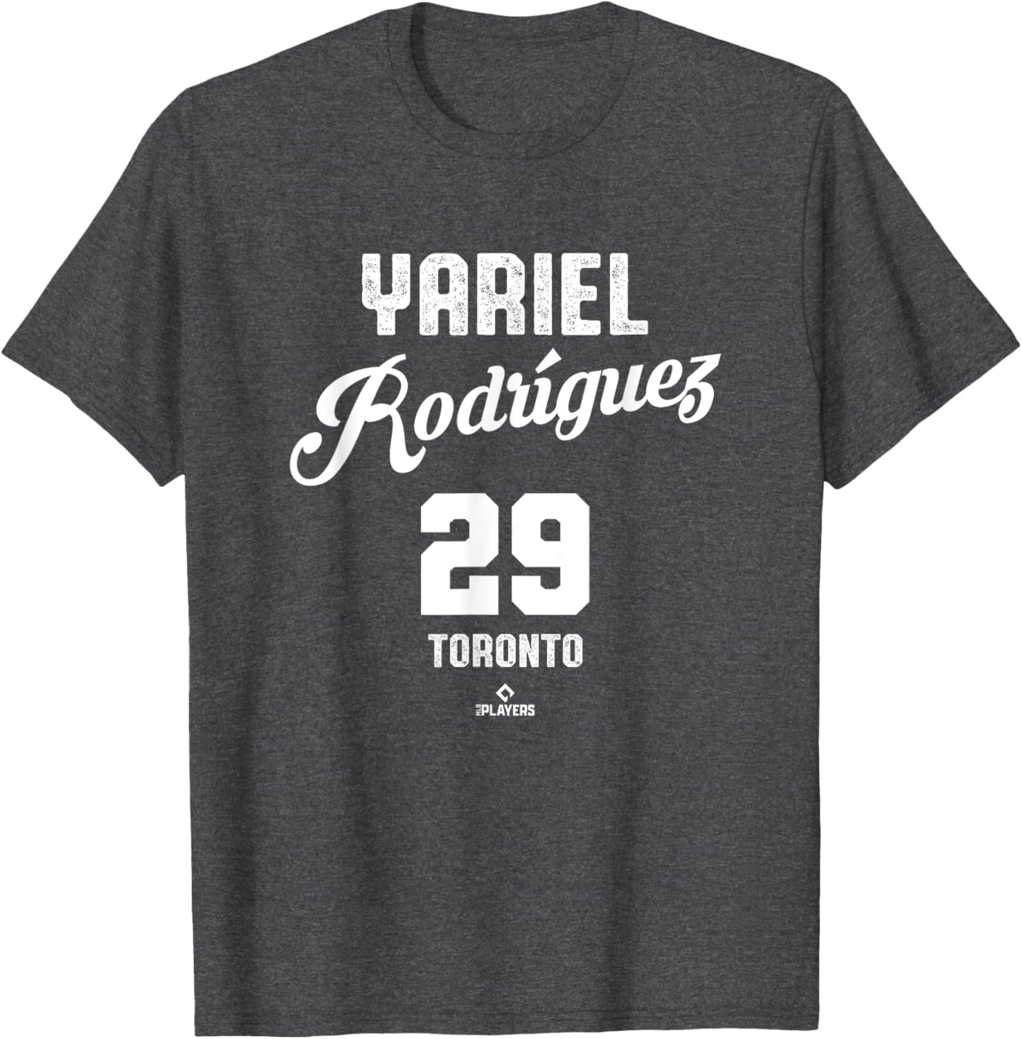 Yariel Rodriguez 29 Toronto Baseball Vintage MLBPA T-Shirt for Fans - 3