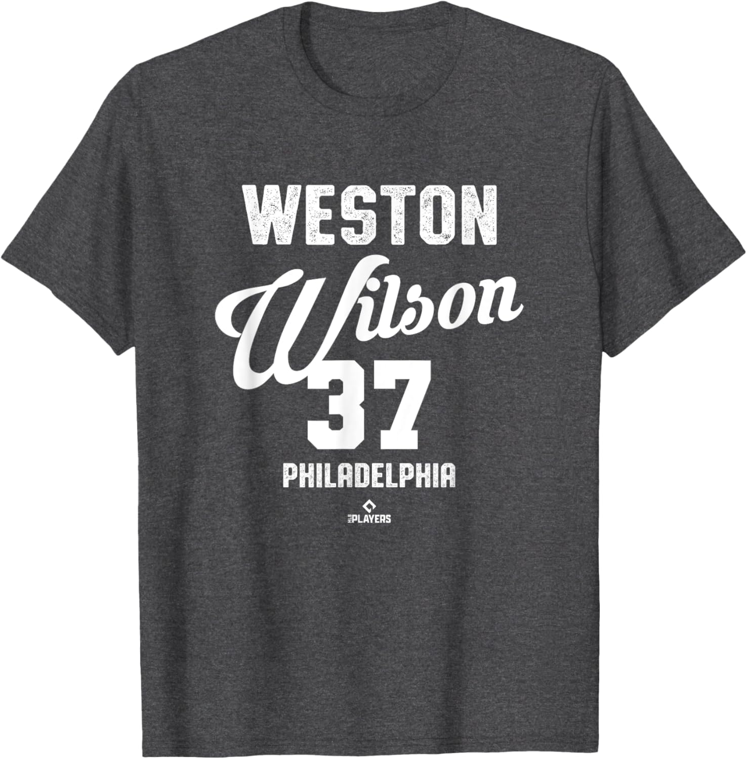 Vintage Weston Wilson 37 Philadelphia Baseball T-Shirt for Fans - 2