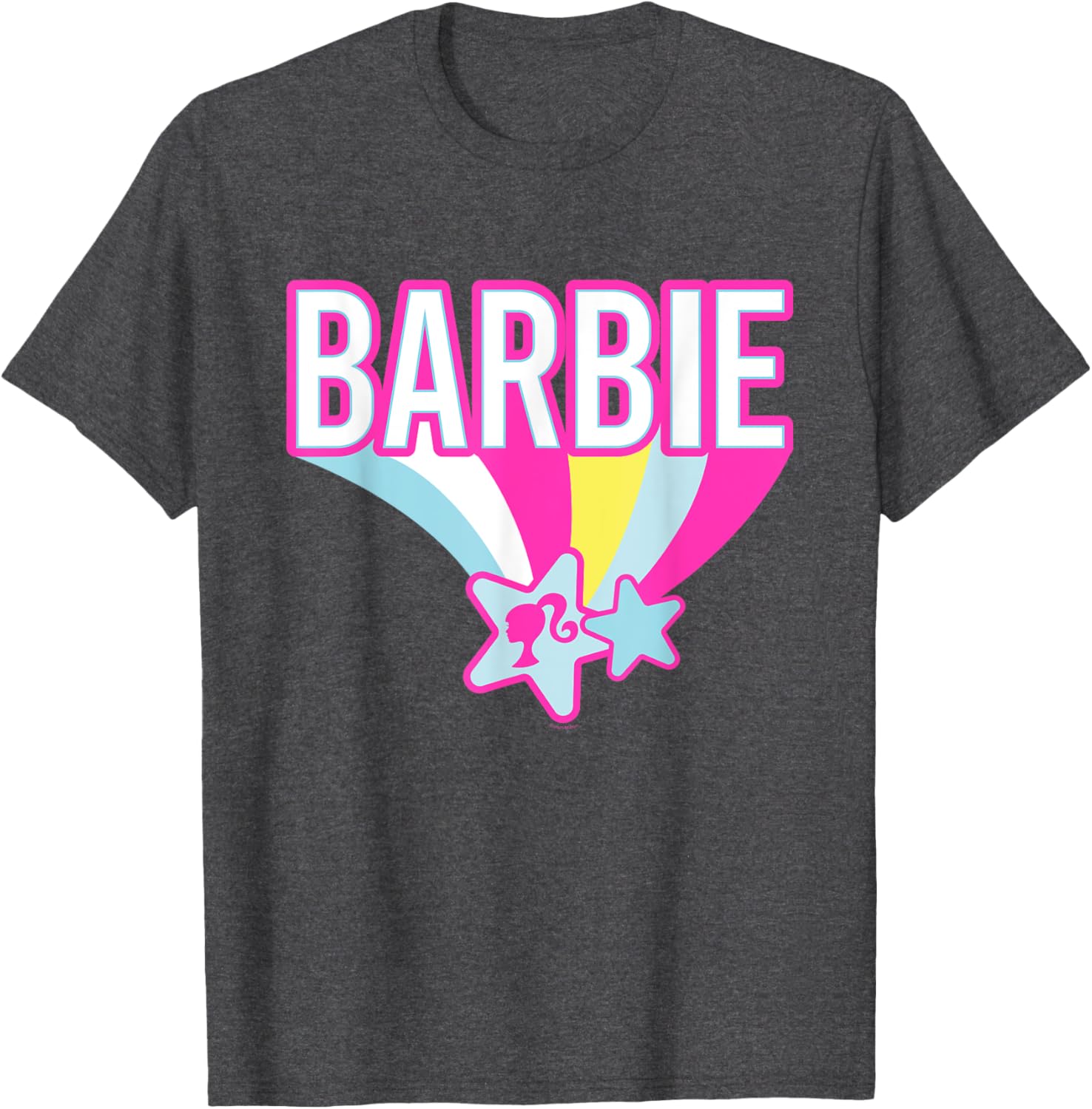 Barbie Pastel Rainbow T-Shirt for Fun Stylish Girls' Fashion - 2