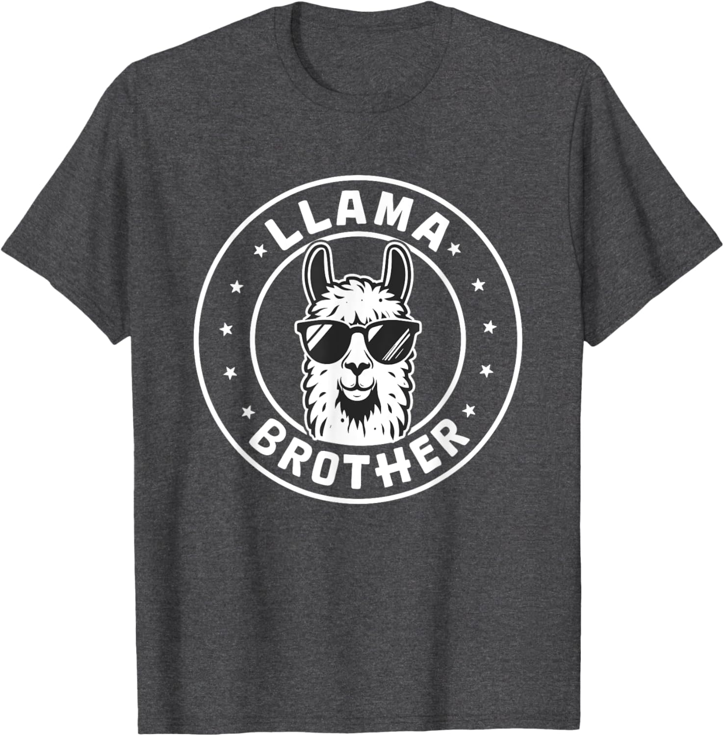 Alpaca Brother Llama Brother T-Shirt Fun Animal Graphic Tee for All Ages - 1