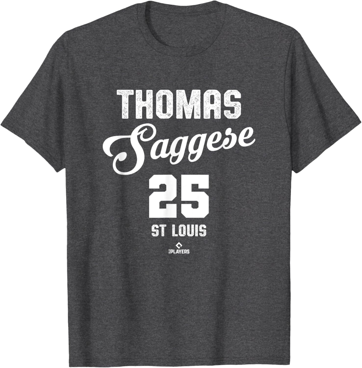 Vintage Thomas Saggese St. Louis Baseball T-Shirt for MLB Fans - 1