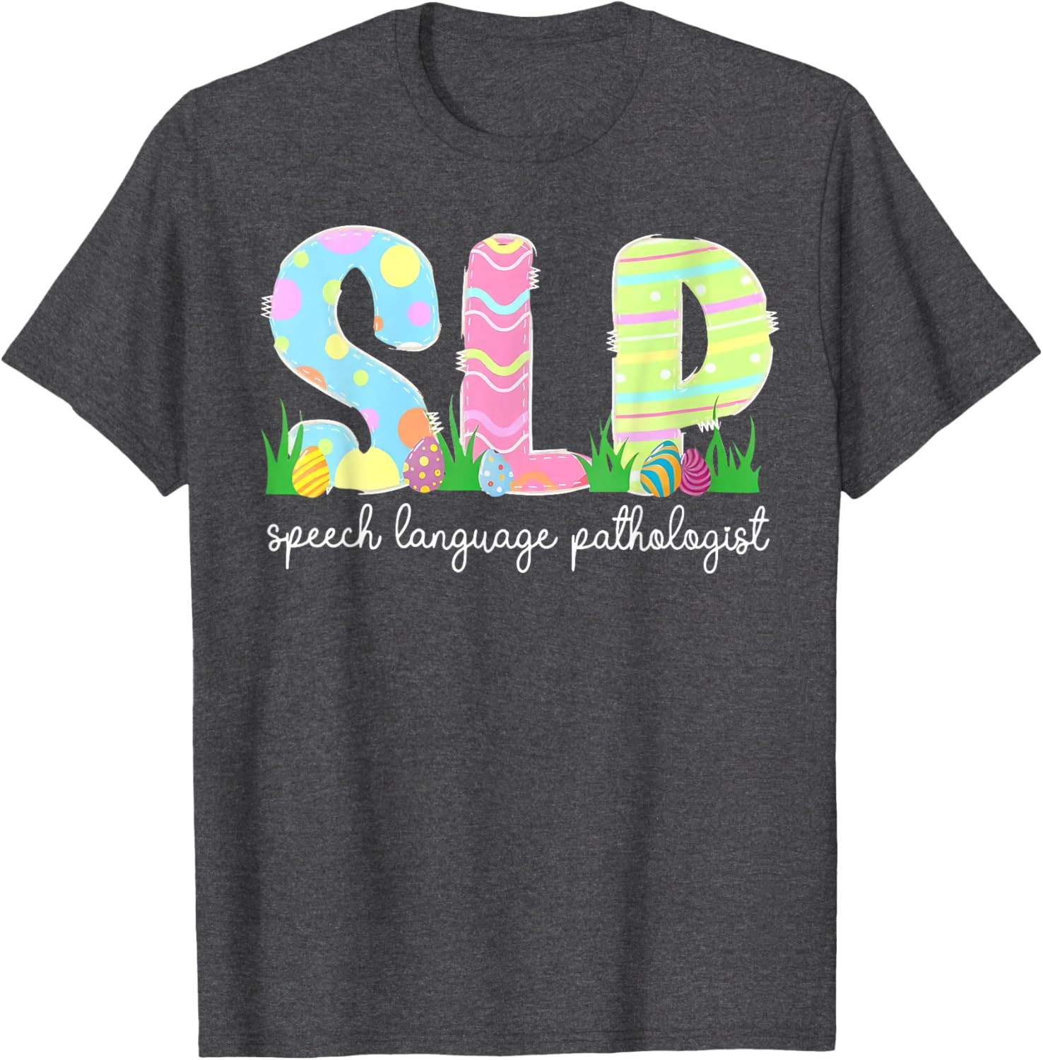 Charming Easter SLP T-Shirt for Speech Language Pathology Lovers - 13
