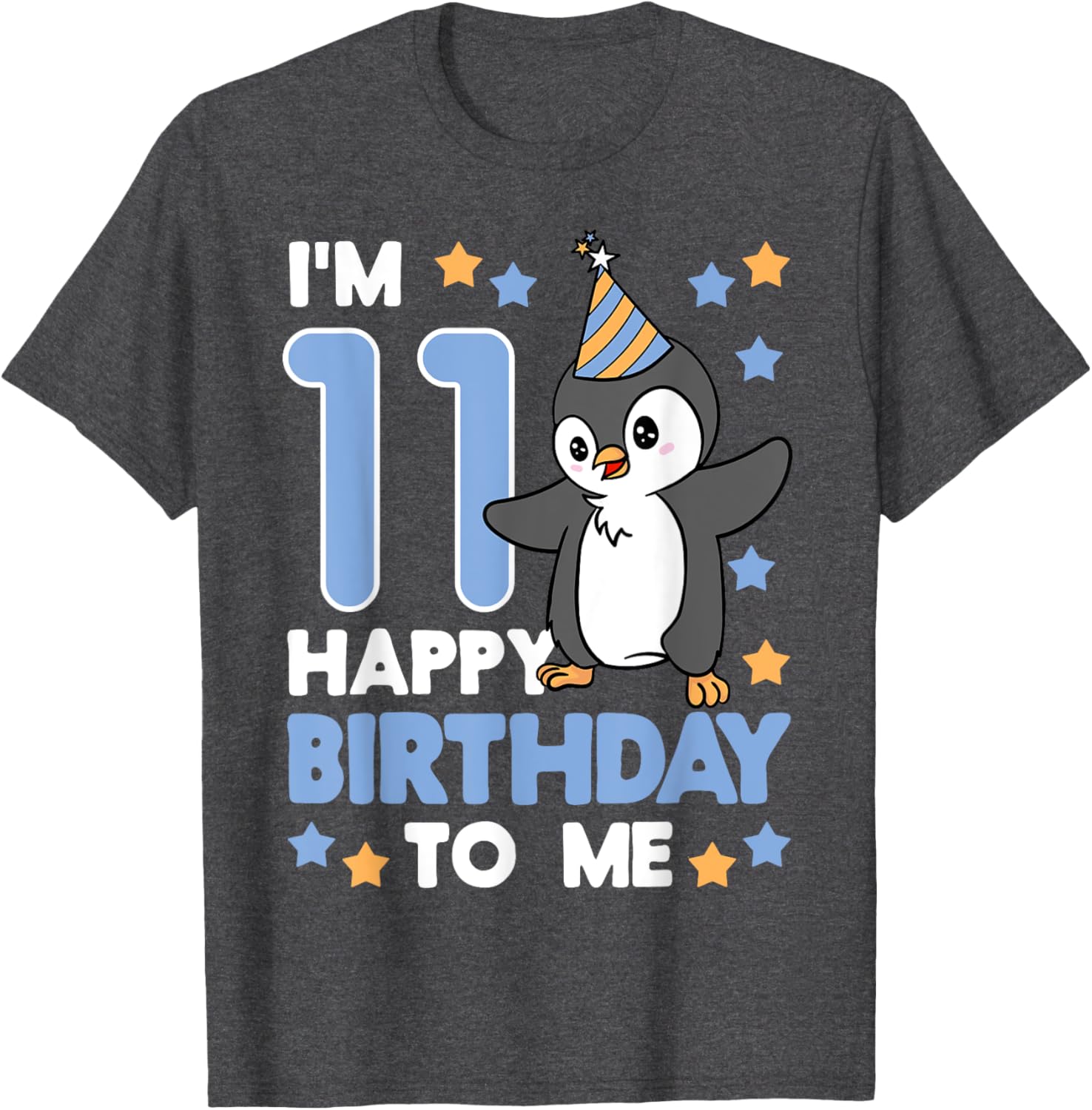 Cool Penguin 11 Birthday Zookeeper T-Shirt for Arctic Celebration Fun - 8