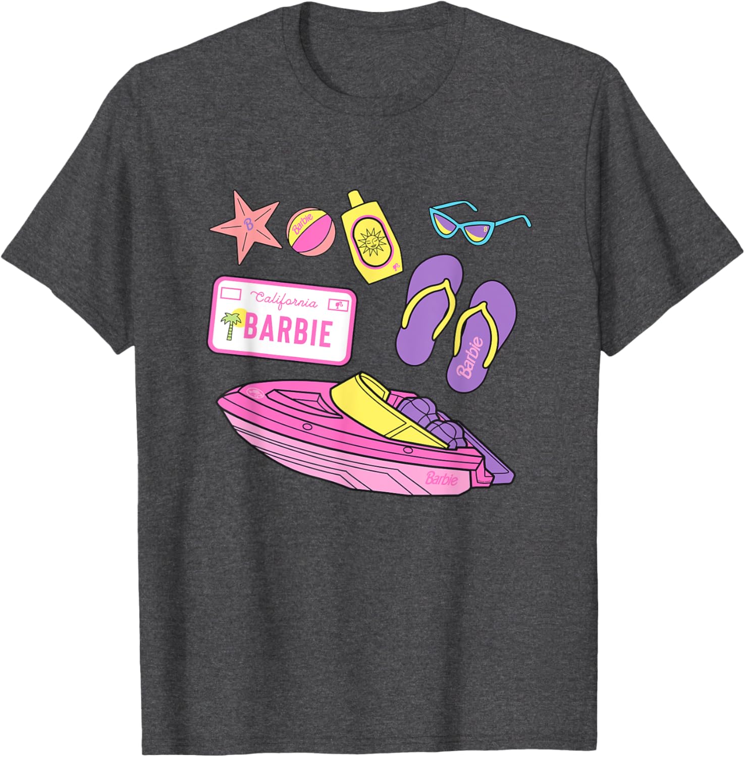 Barbie Icons of Summer T-Shirt for Fun Summer Style and Adventure - 1