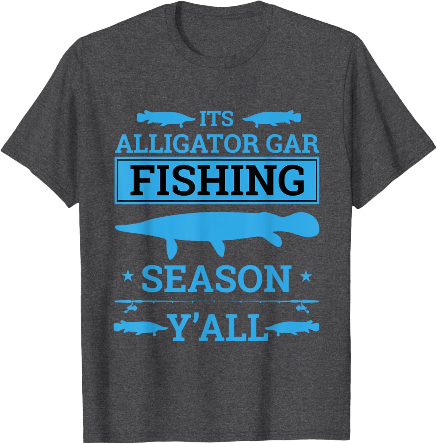 Alligator Gar Fishing Gear T-Shirt for True Fishing Enthusiasts - 6