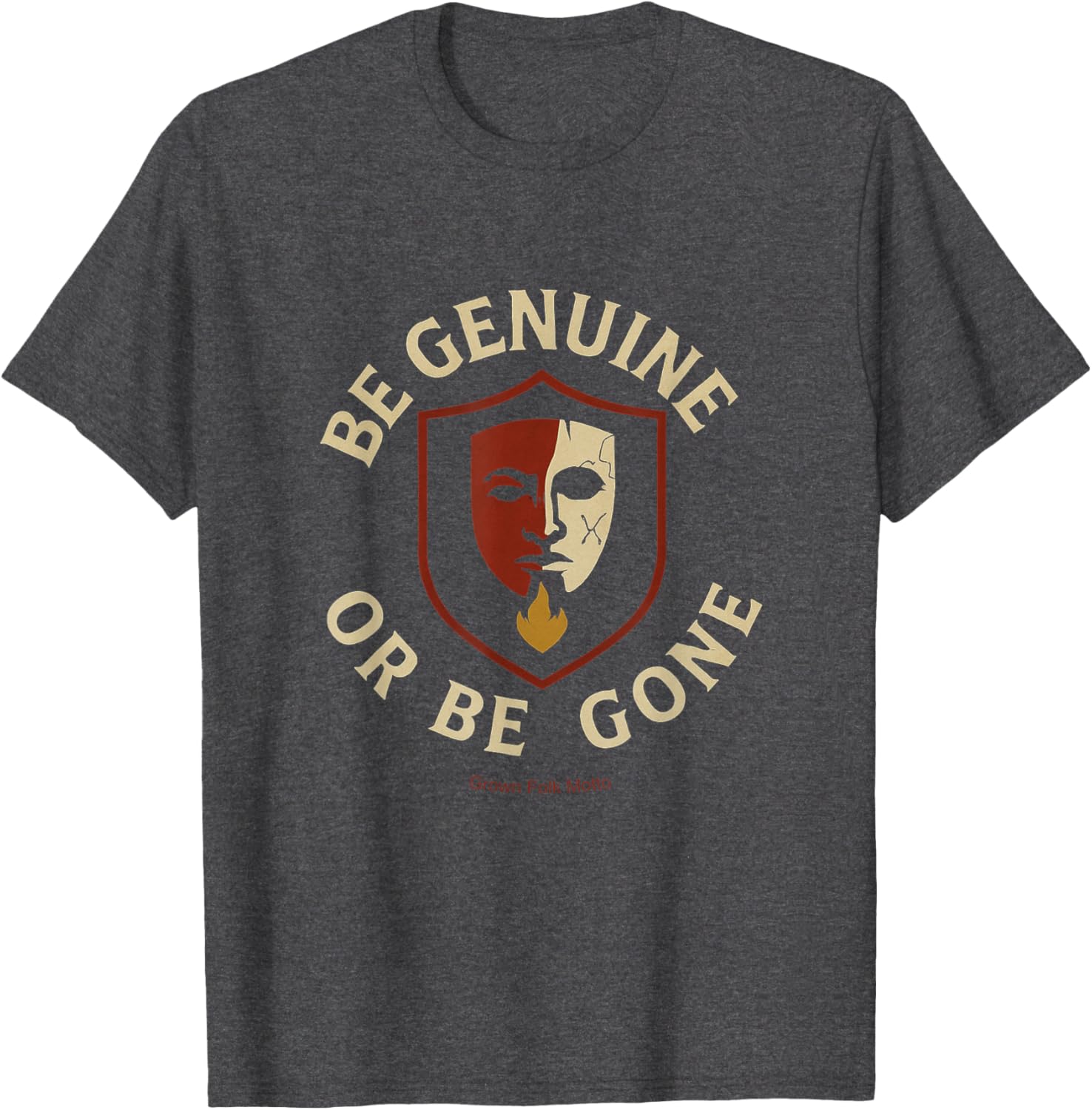 Be Genuine or Be Gone Motivational T-Shirt for Inspiring Style - 18