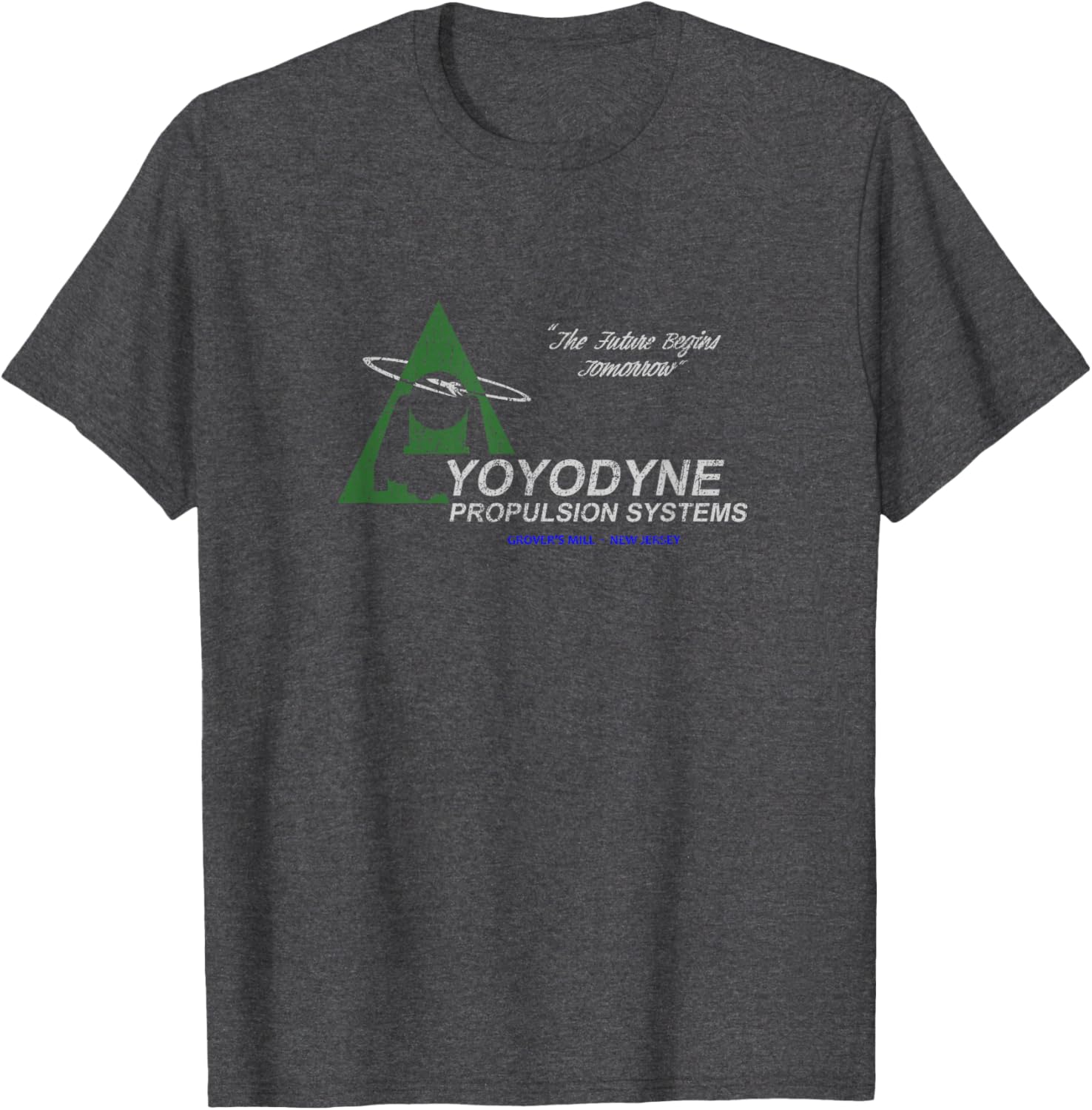 Yoyodyne Propulsion Systems Pre-distressed T-Shirt for Creative Style - 4