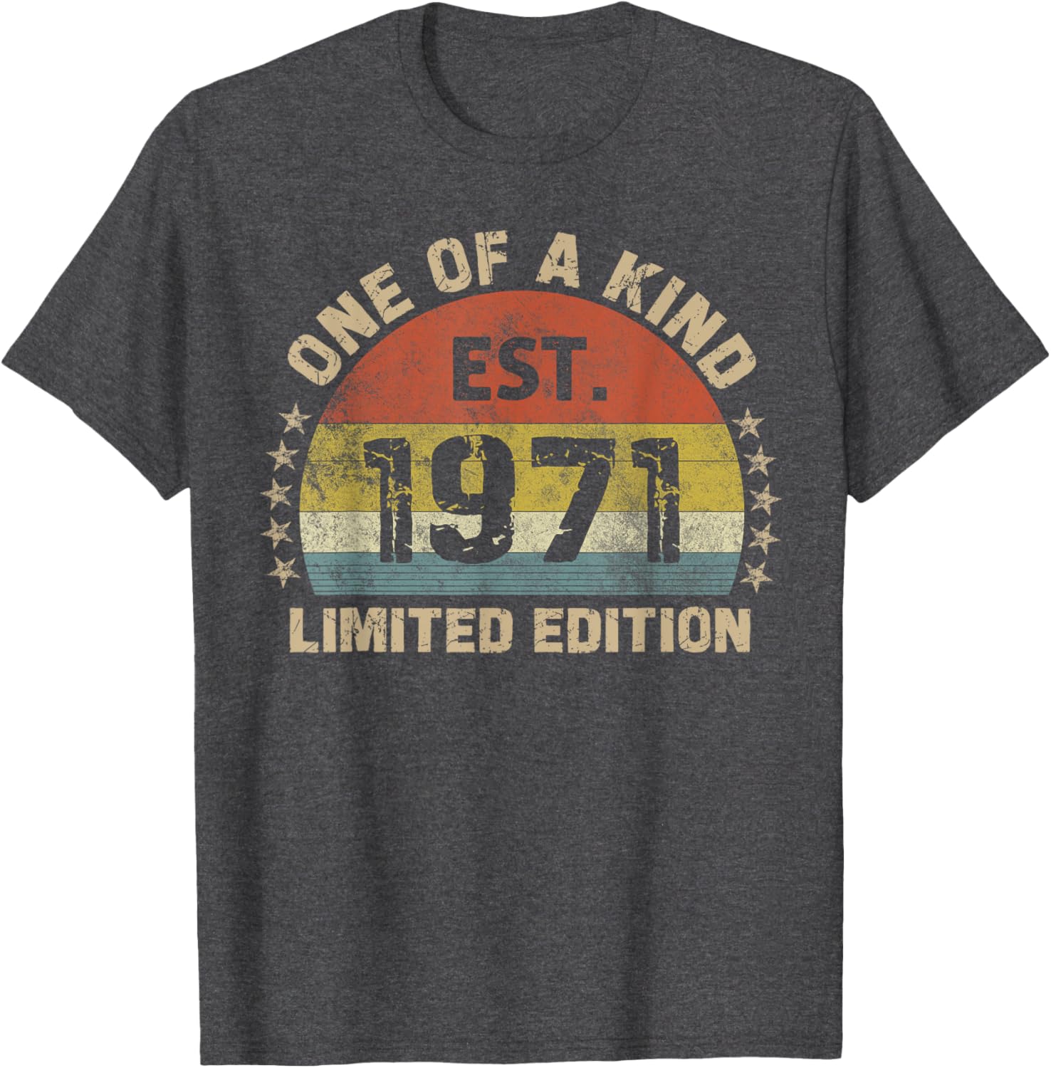 Limited Edition 54th Birthday T-Shirt for 54 Year Olds Born in 1971 - 3