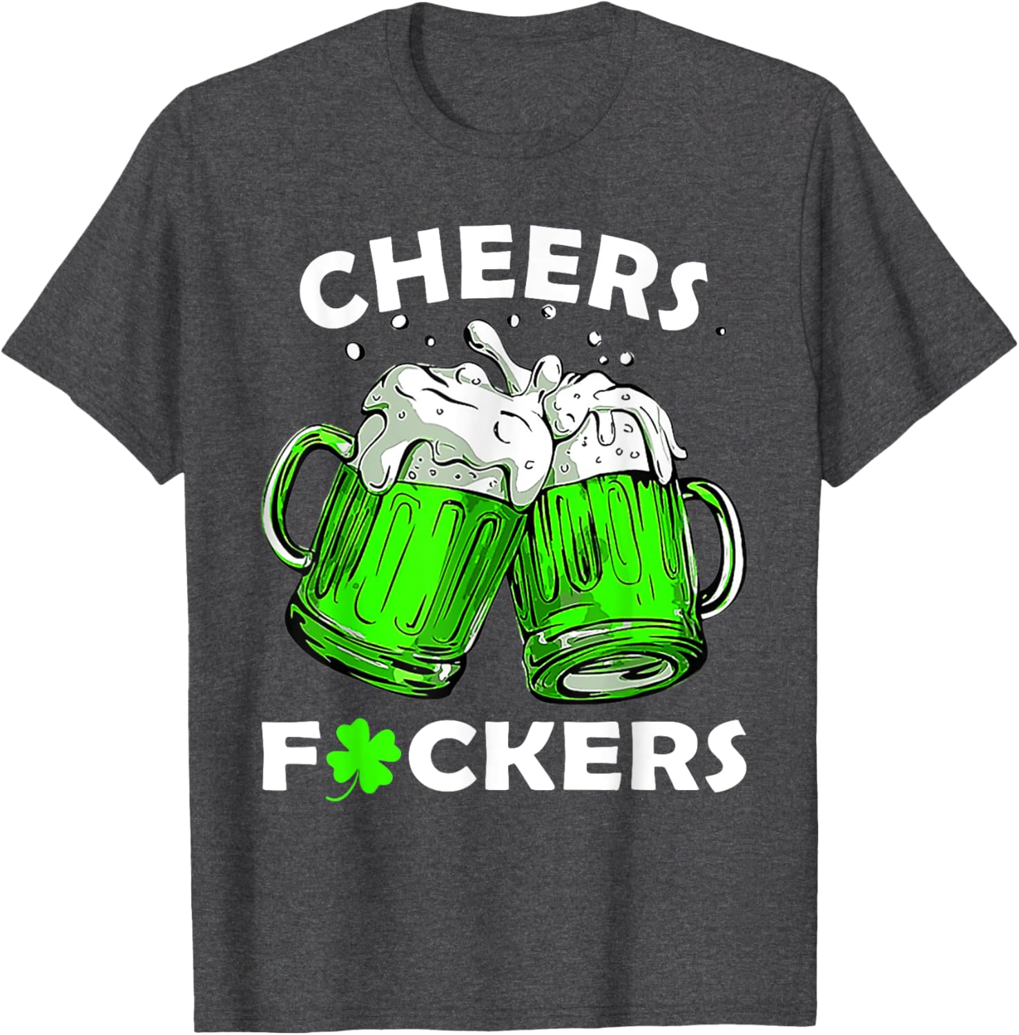 Cheers T-Shirt for St Patrick's Day Fun With Friends and Beer - 11
