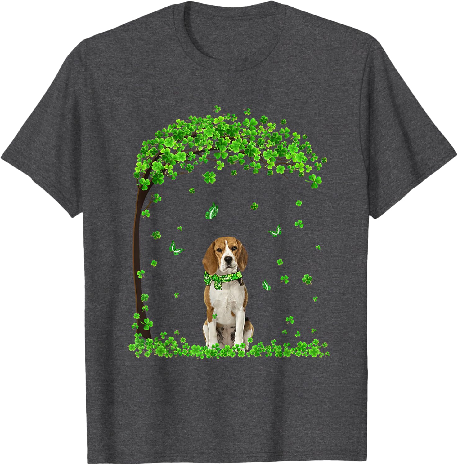 Beagle St Patricks Day Shamrock T-Shirt for Irish Dog Lovers - 27