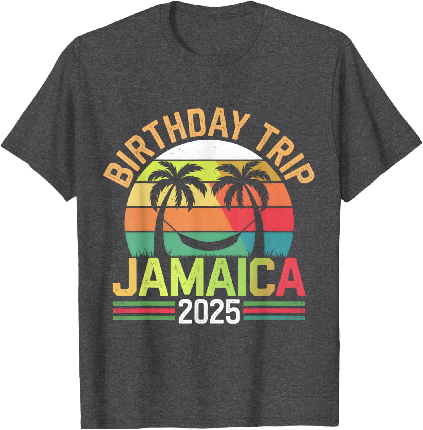 Jamaica 2025 Birthday Girls Trip Matching T-Shirt for Fun Celebrations - 5