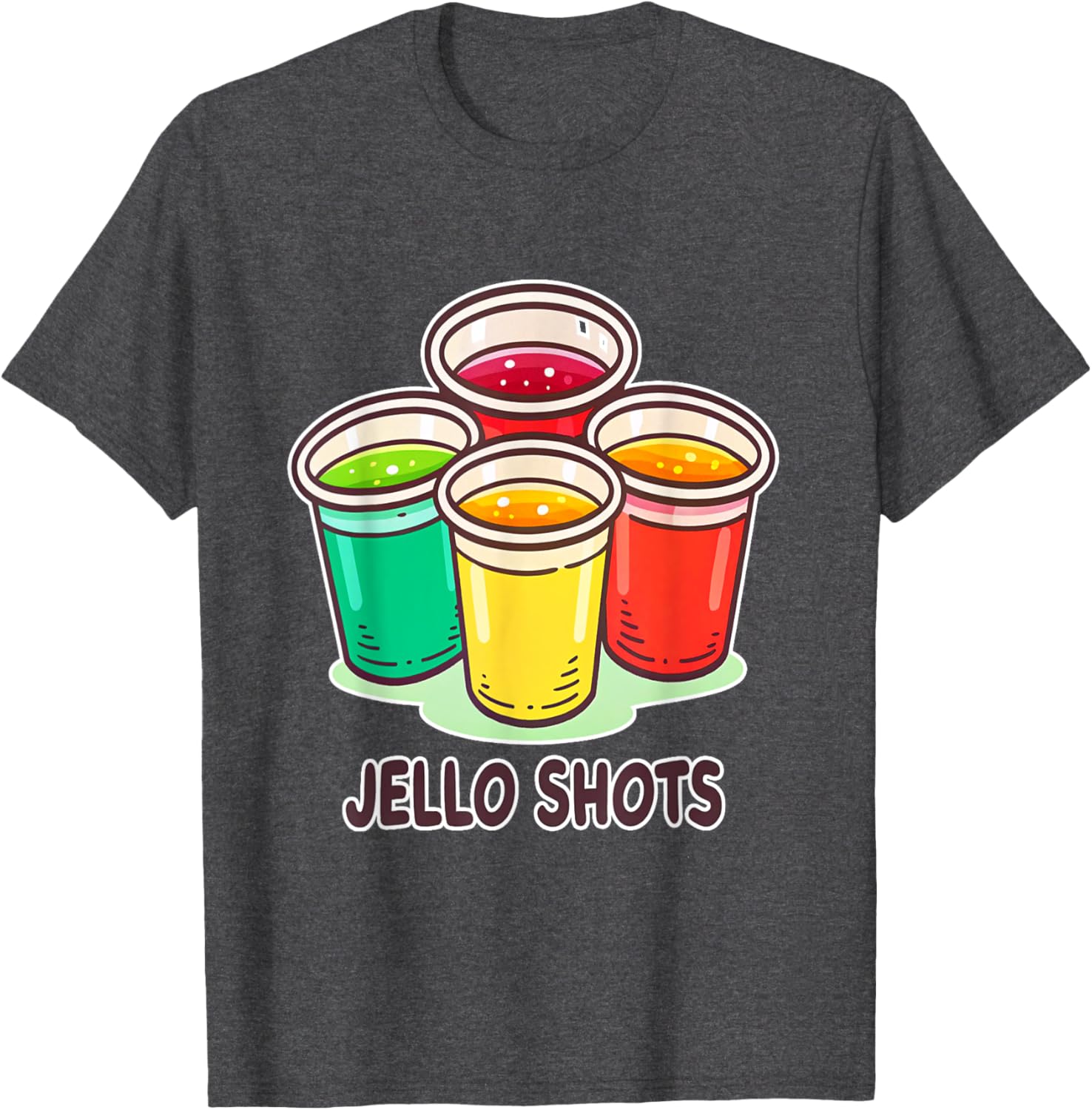 Colorful Jello Shots Party T-Shirt for Fun Celebrations and Events - 29