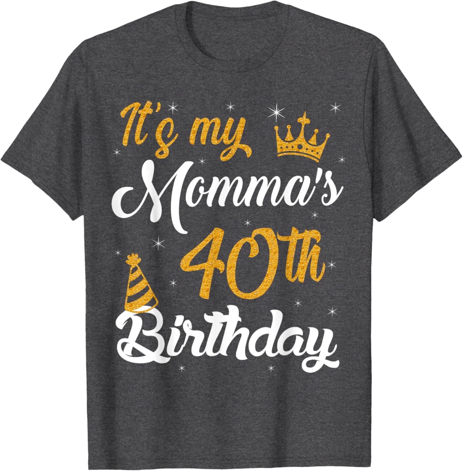 Happy 40th Birthday Mom T-Shirt Retro 1985 Celebration Gift - 1
