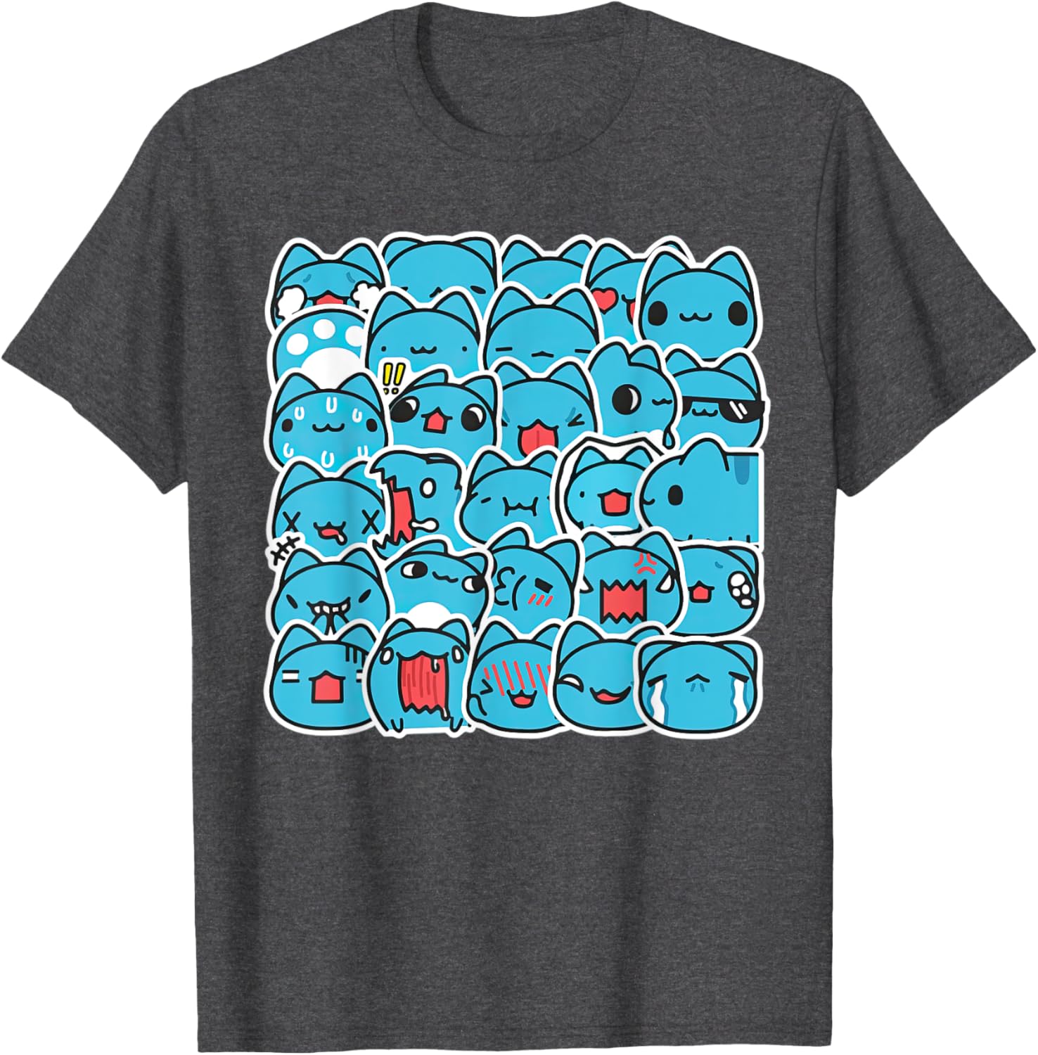 Adorable Bugcat Capoo T-Shirt for Cat Lovers - Cute & Comfy Style - 5