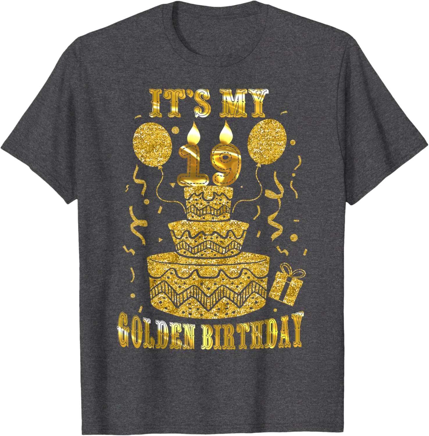 Happy 19th Birthday T-Shirt for Boys and Girls Stylish Teen Apparel - 9