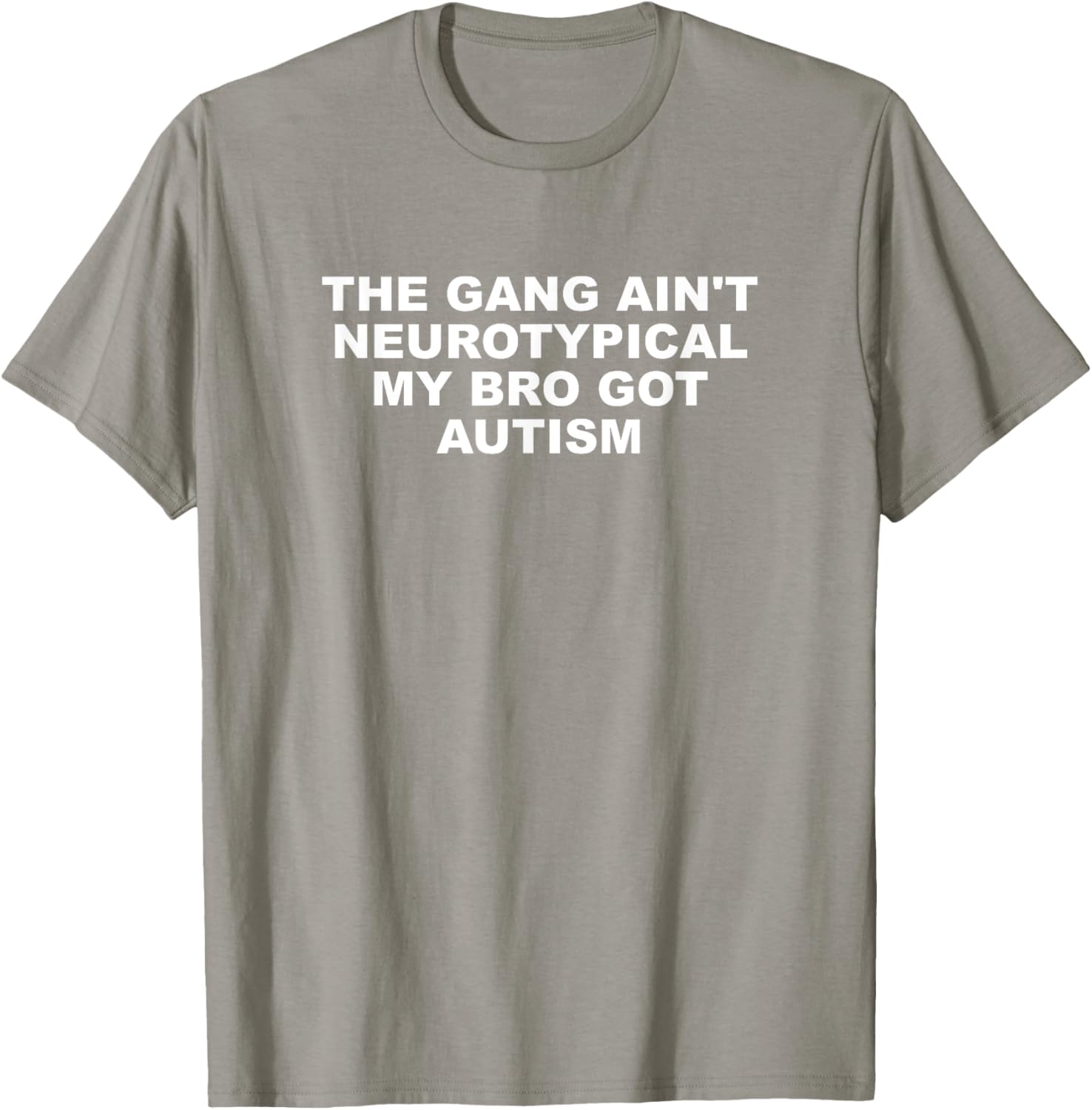 The Gang Aint Neurotypical Autism T-Shirt for Supportive Friends - 3