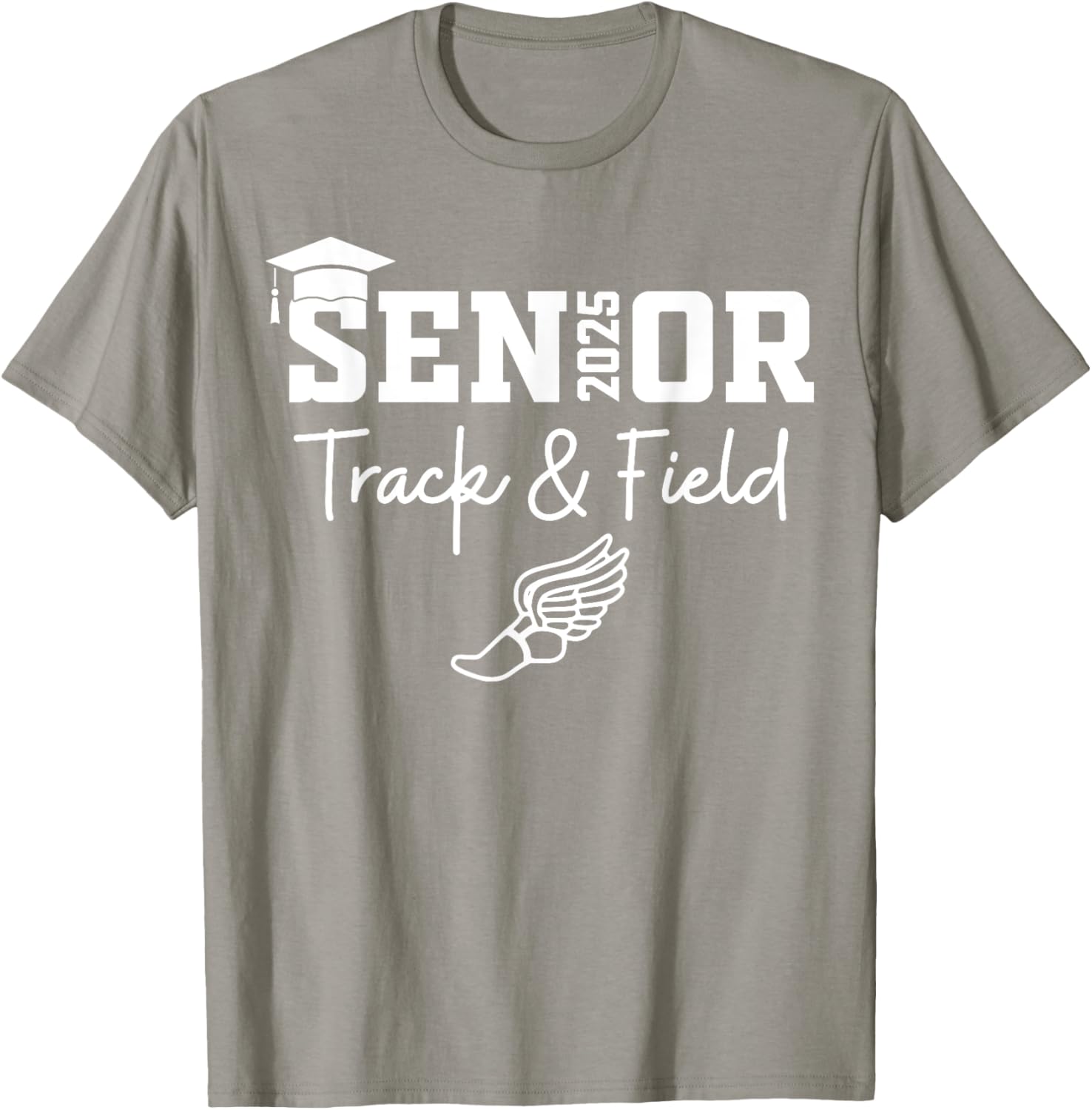 Track and Field Class of 2025 Graduation T-Shirt for Athletes - 9