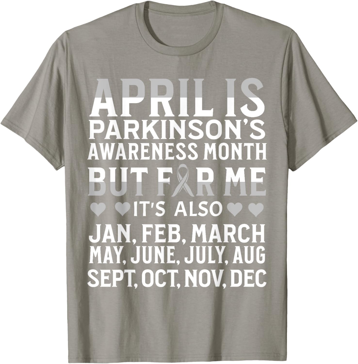 Support Parkinson's Awareness with Our April T-Shirt for Everyone - 21