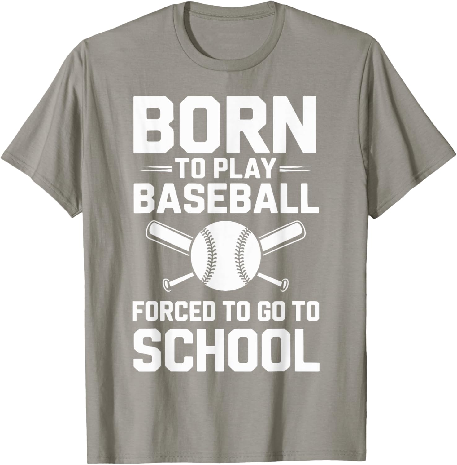 Born to Play Baseball T-Shirt Perfect for Young Athletes in School - 6