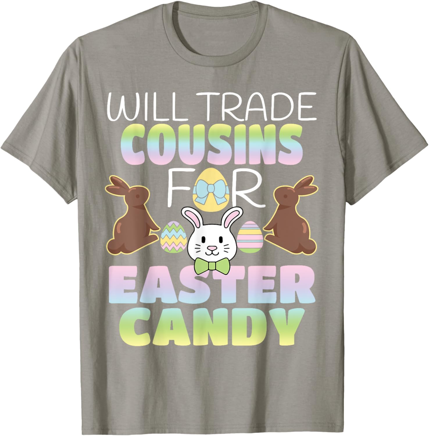 Will Trade Cousins For Easter Candy Cute Kids T-Shirt Gift Idea - 7