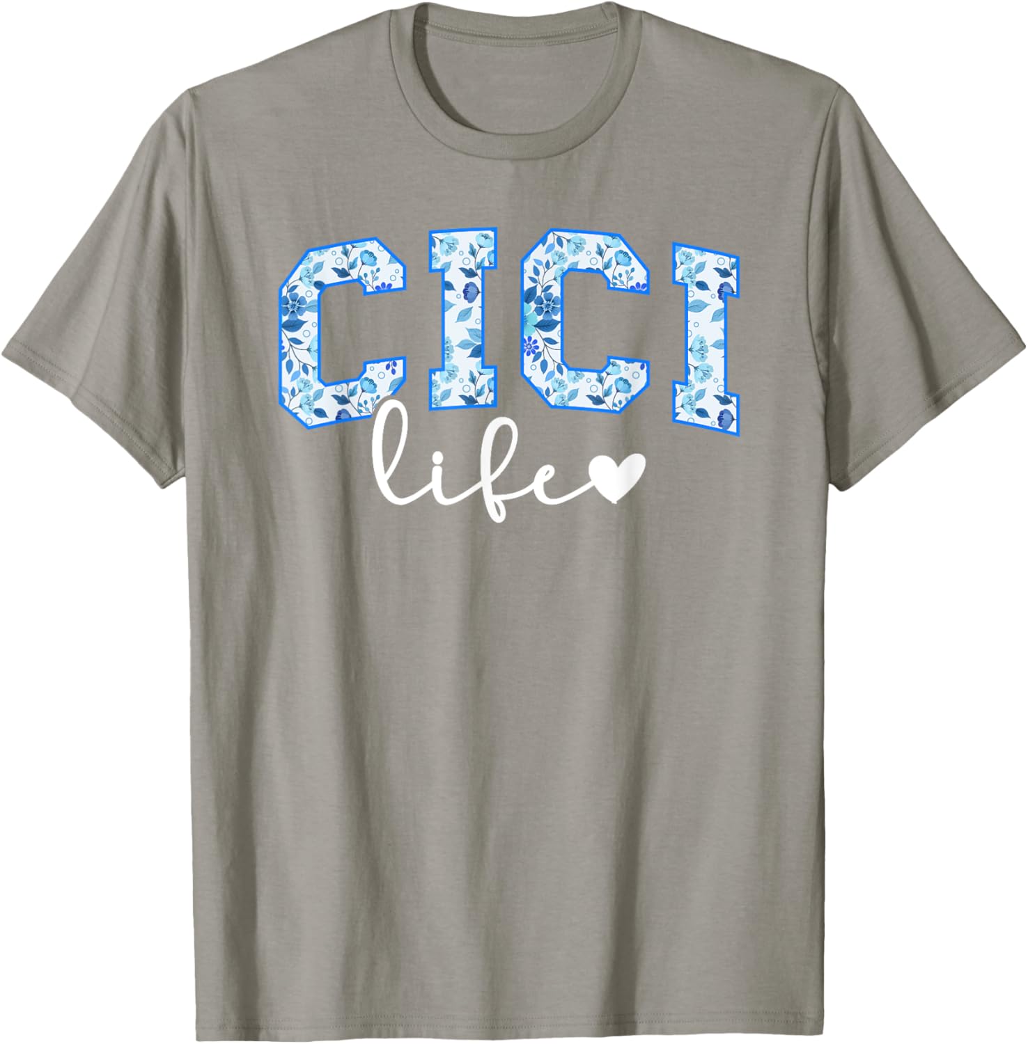Cici Life Grandma T-Shirt for Stylish Grandmothers – Perfect Gift Idea - 5