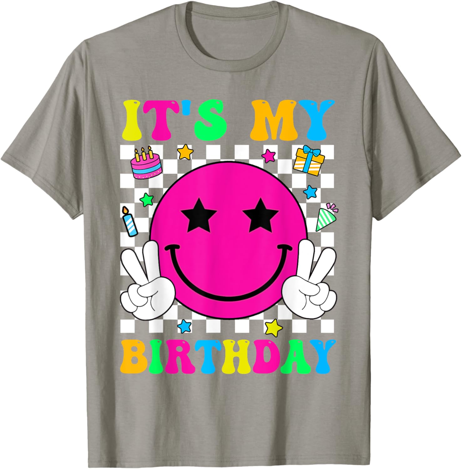 Groovy It's My Birthday T-Shirt for Men, Women, Teens, and Kids - 20
