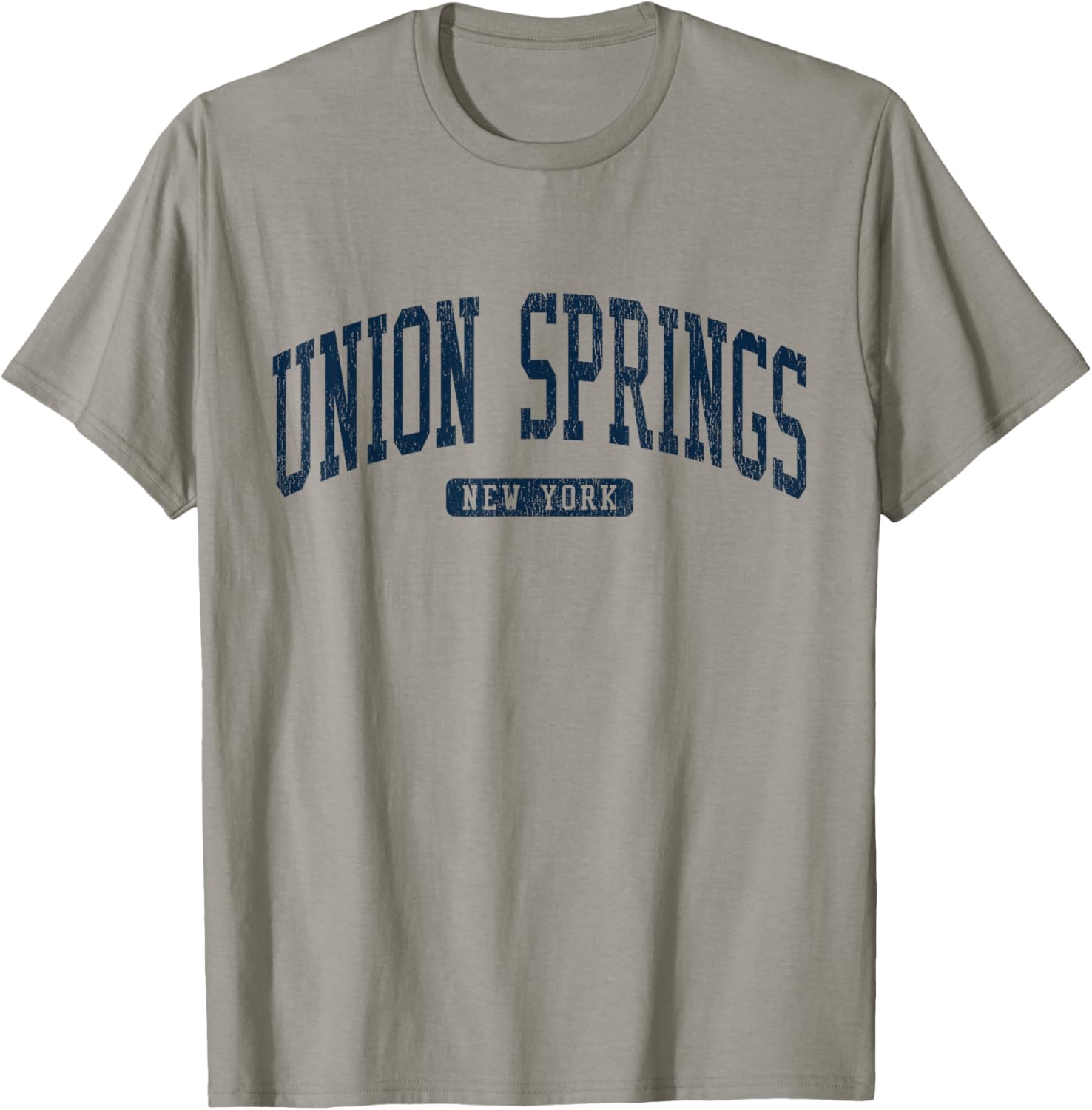 Union Springs NY College Style Blue T-Shirt for Comfortable Casual Wear - 10