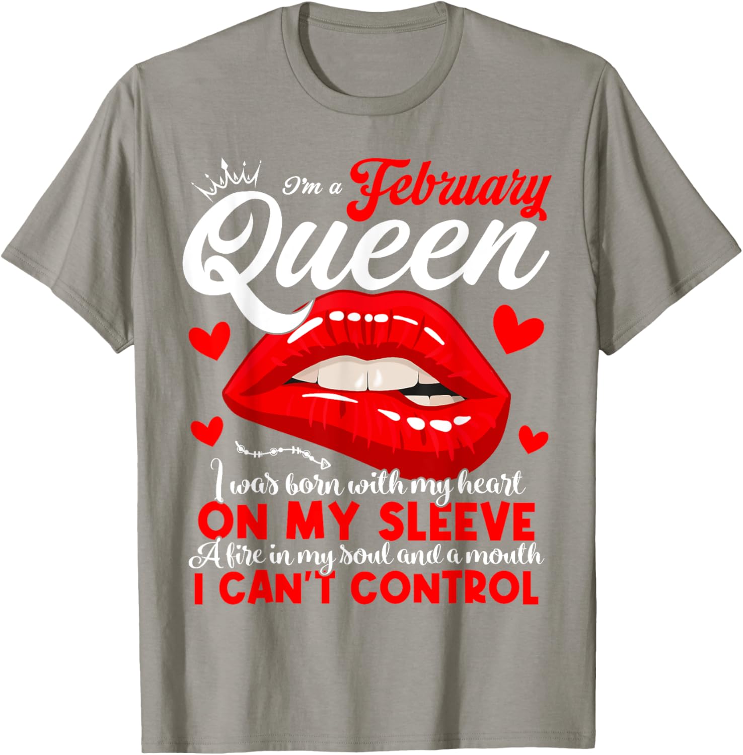 February Birthday Queen T-Shirt for Women and Girls - Celebrate Your Shine - 4
