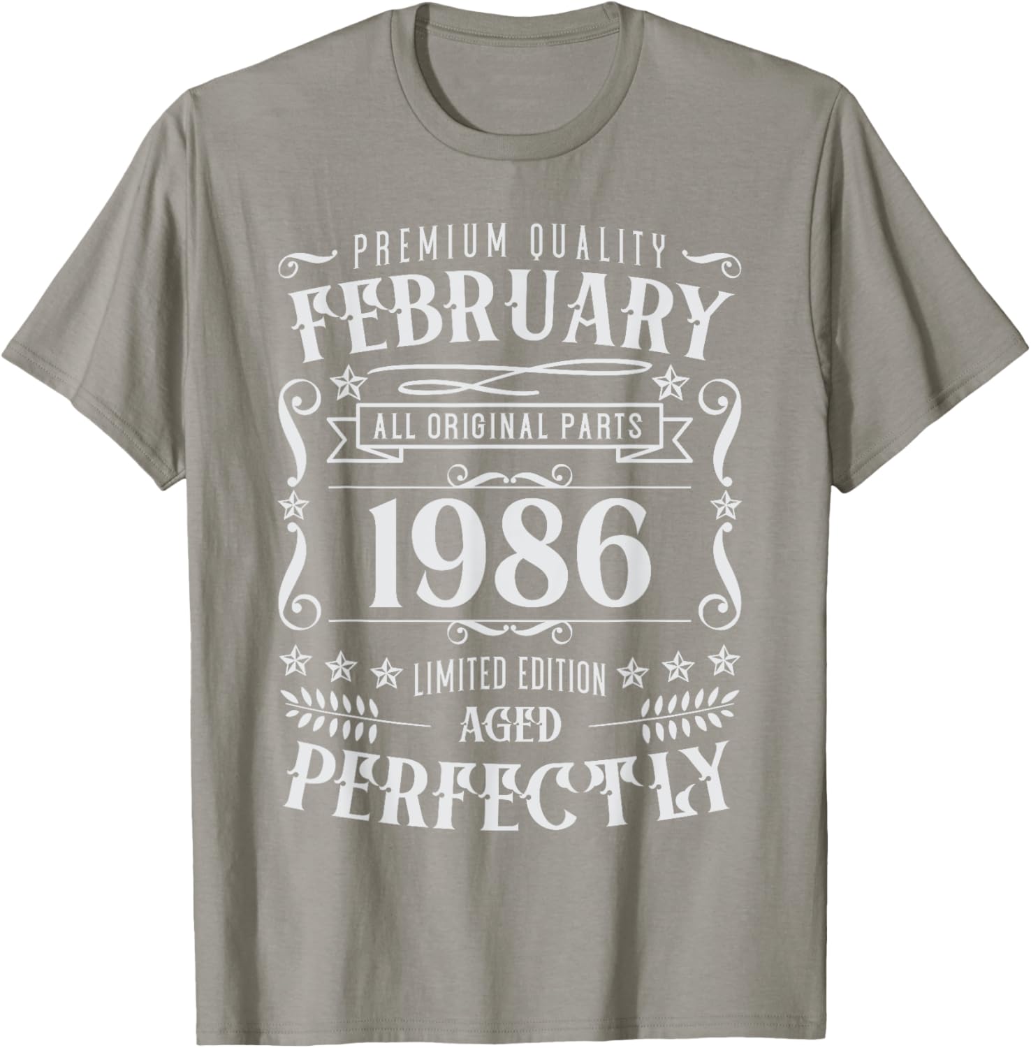 39th Birthday Legends Born in February 1986 T-Shirt for Celebrations - 17