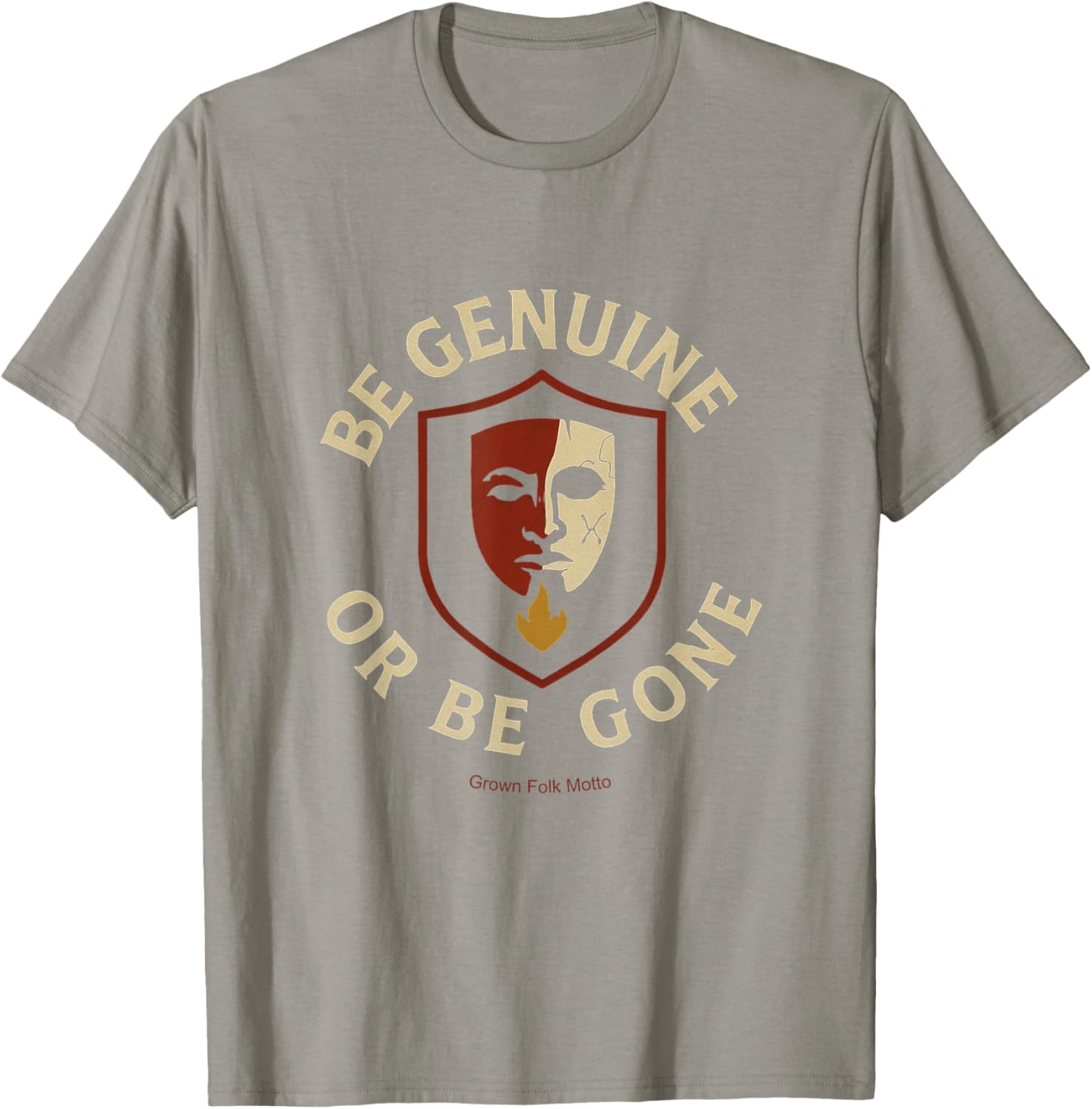 Be Genuine or Be Gone Motivational T-Shirt for Inspiring Style - 2