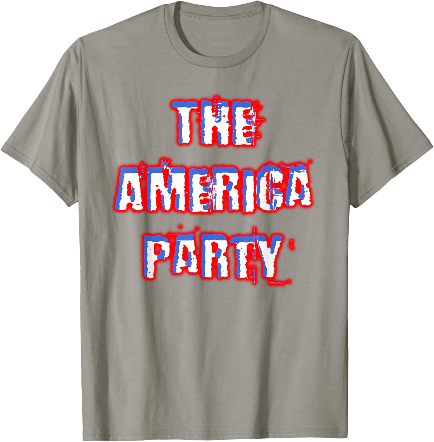 America Party Red White and Blue T-Shirt for Fun and Festive Wear - 16