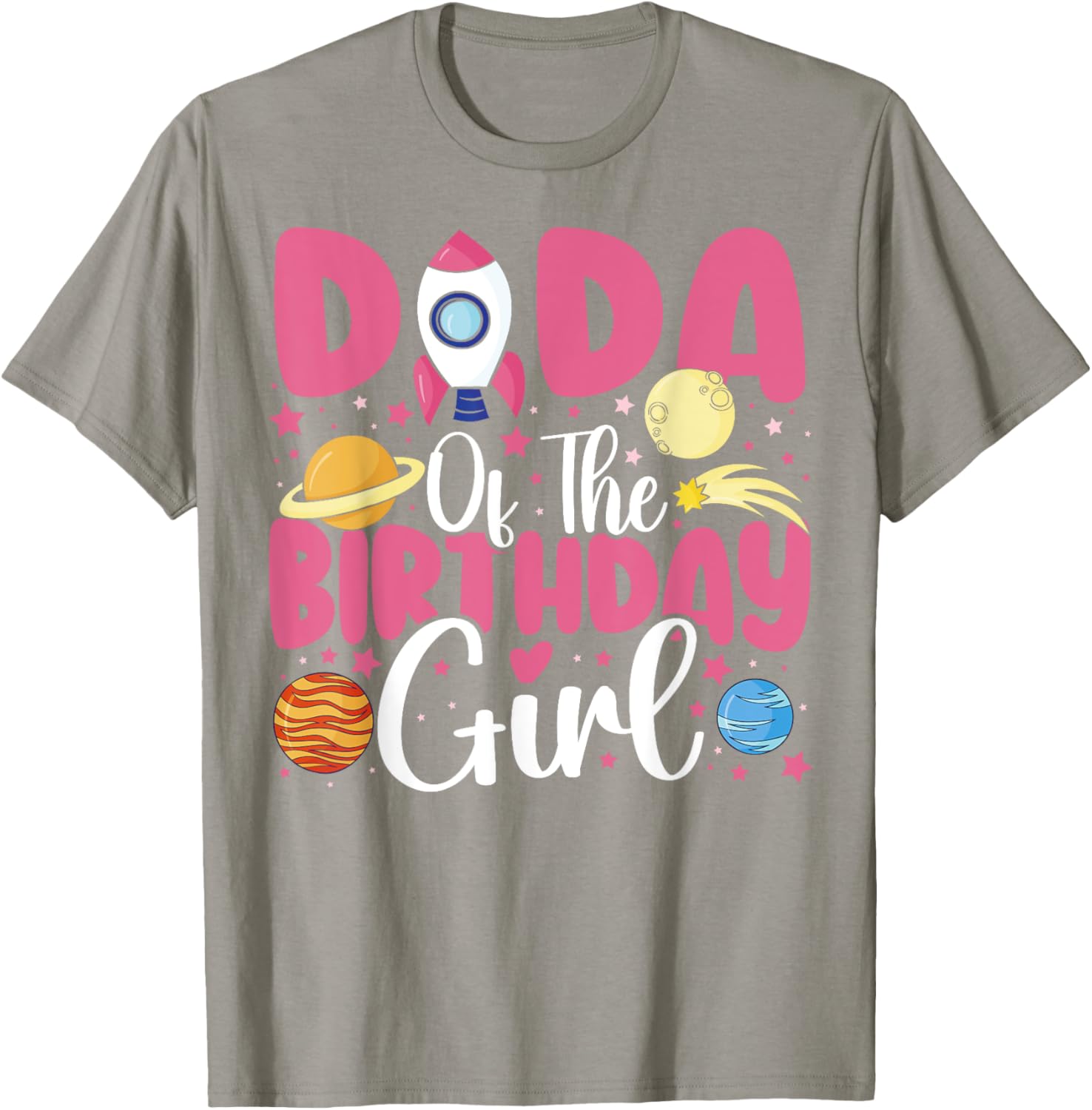 Birthday Girl Astronaut Family T-Shirt for Fun Celebrations - 9