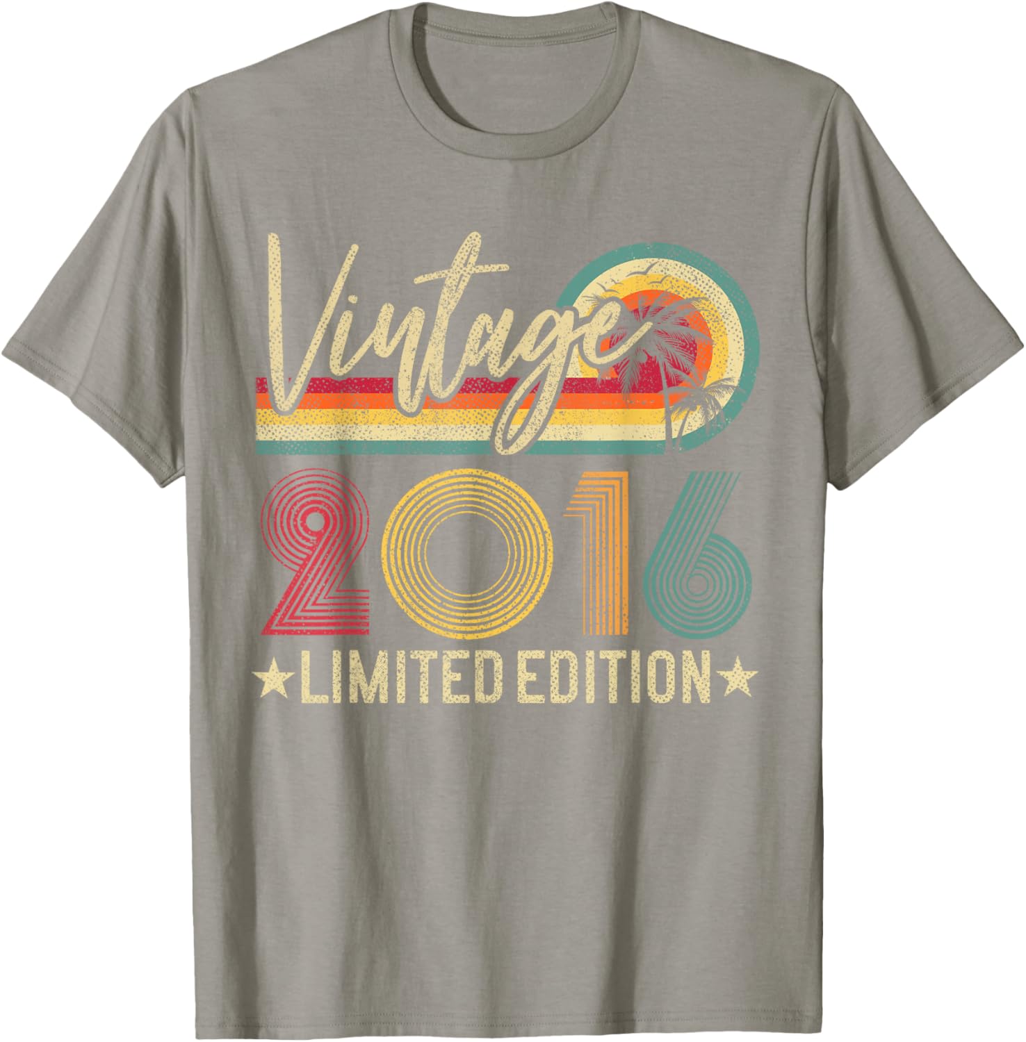 Limited Edition Vintage 2016 9th Birthday T-Shirt for Kids - 15