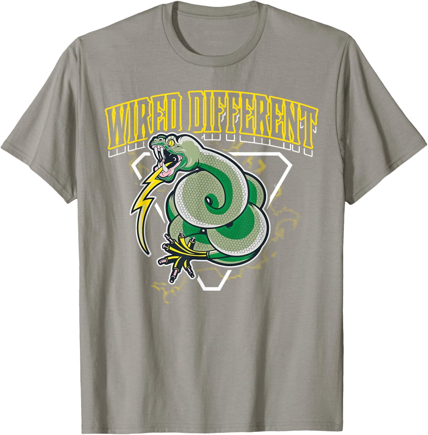 Wired Different Snake T-Shirt for Unique Style and Comfort - 4