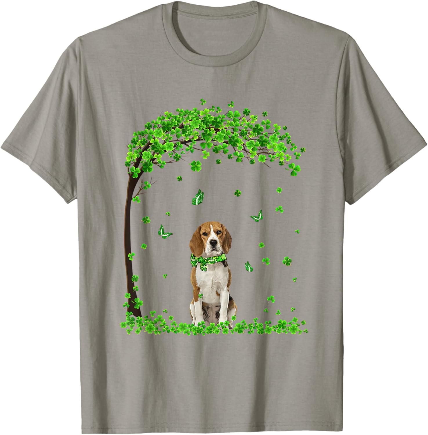 Beagle St Patricks Day Shamrock T-Shirt for Irish Dog Lovers - 8