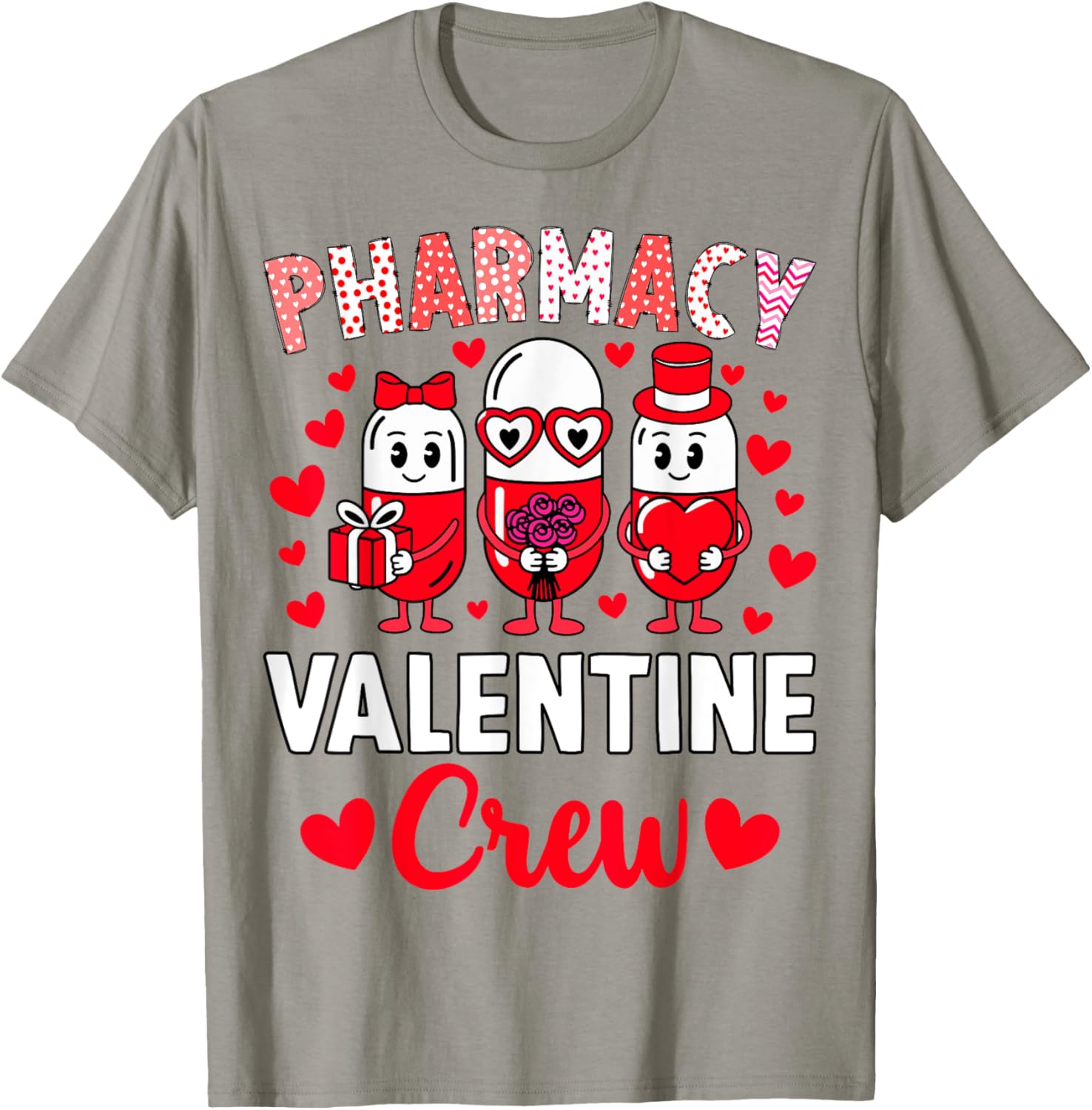 Valentine Pharmacy Tech T-Shirt Perfect Gift for Pharmacy Lovers - 8