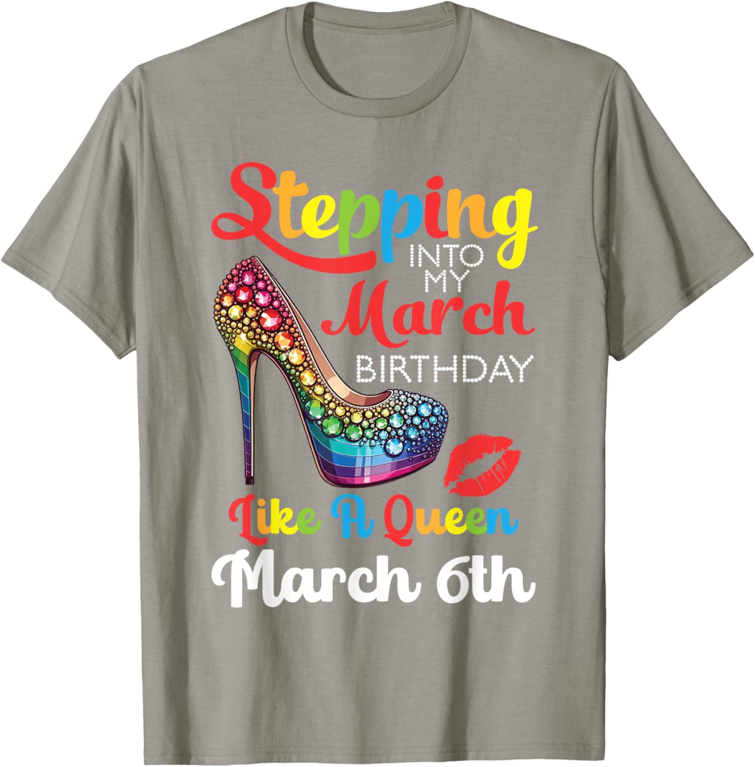 March Birthday Queen T-Shirt for Celebrating Your Special Day March 6th - 13