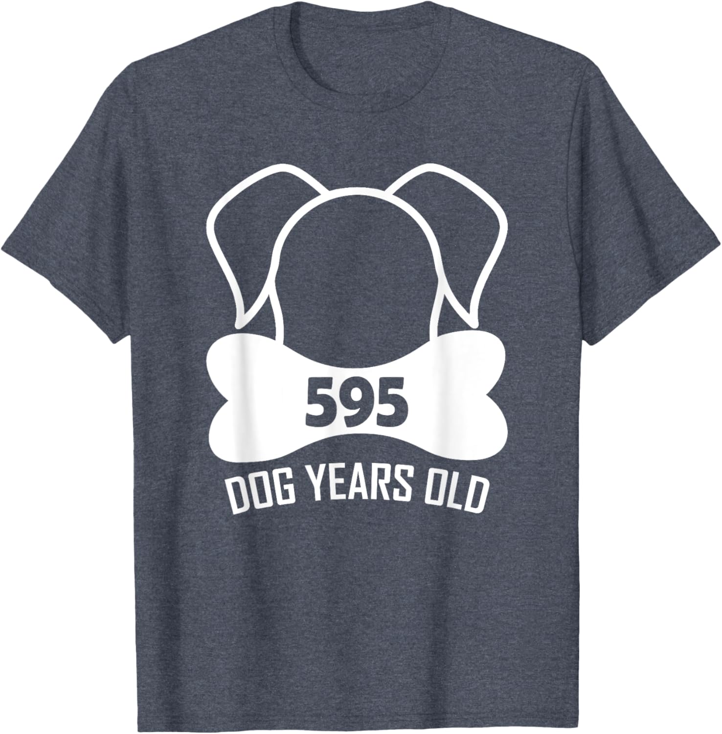 Funny 595 Dog Years Old 85th Birthday Shirt for Dog Lovers - 4