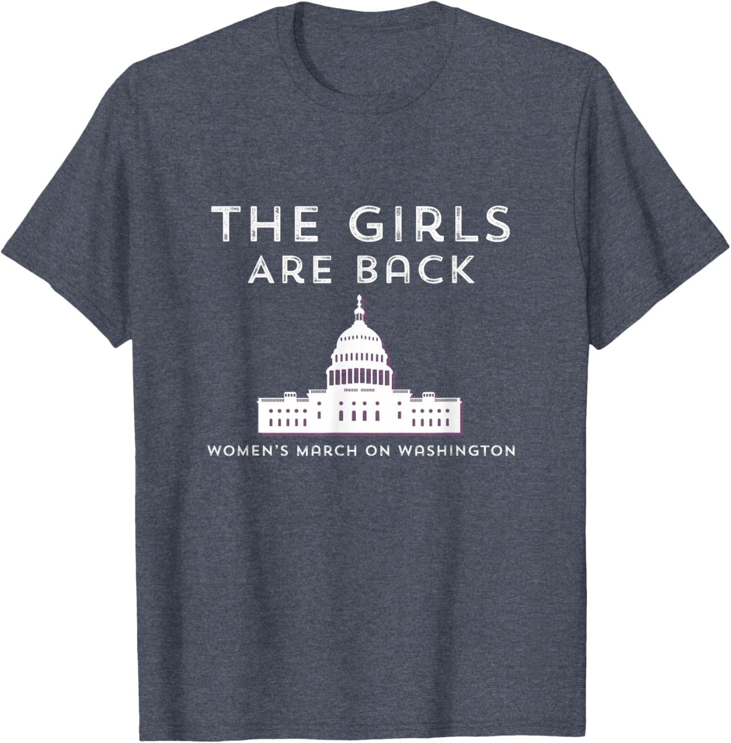 Women's March Girls Are Back in DC 2025 T-Shirt for Empowerment - 6