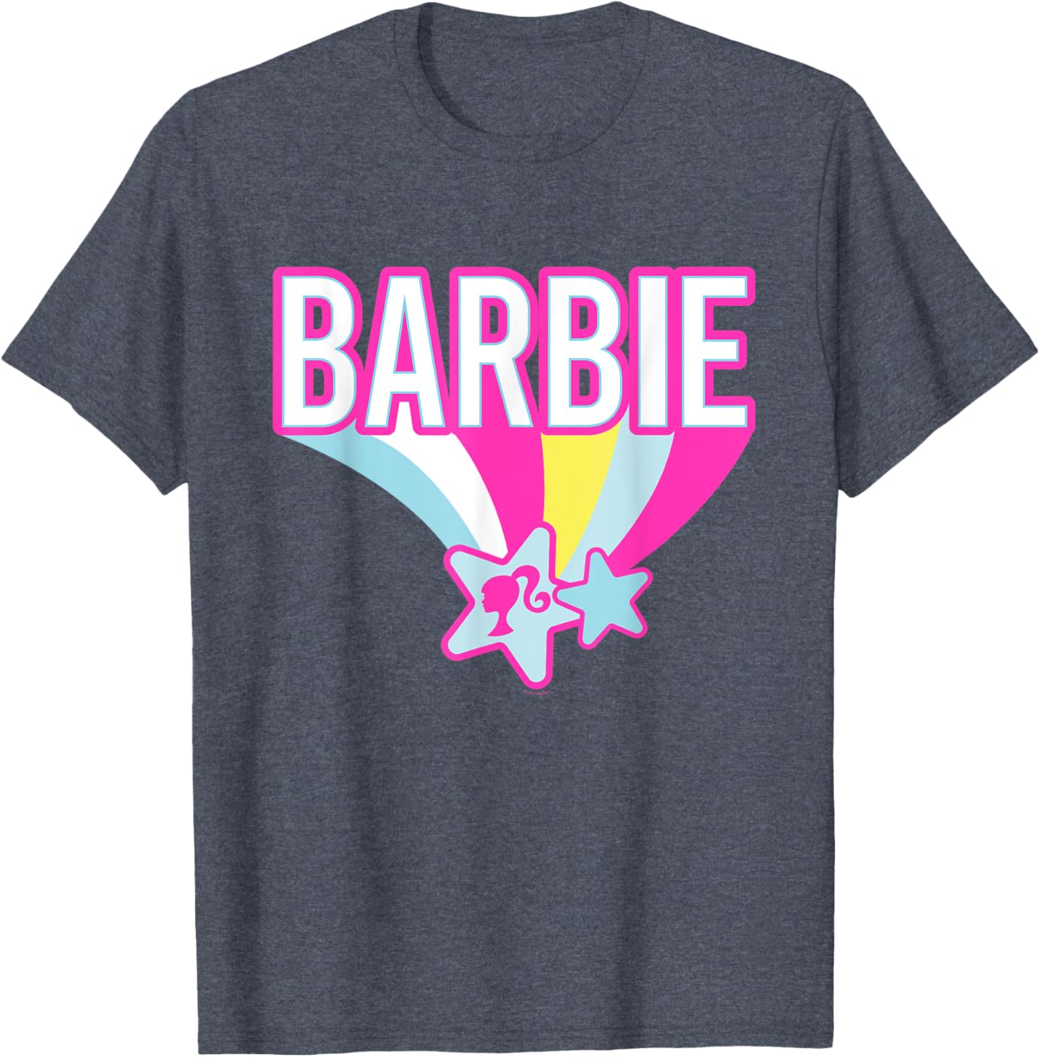 Barbie Pastel Rainbow T-Shirt for Fun Stylish Girls' Fashion - 11