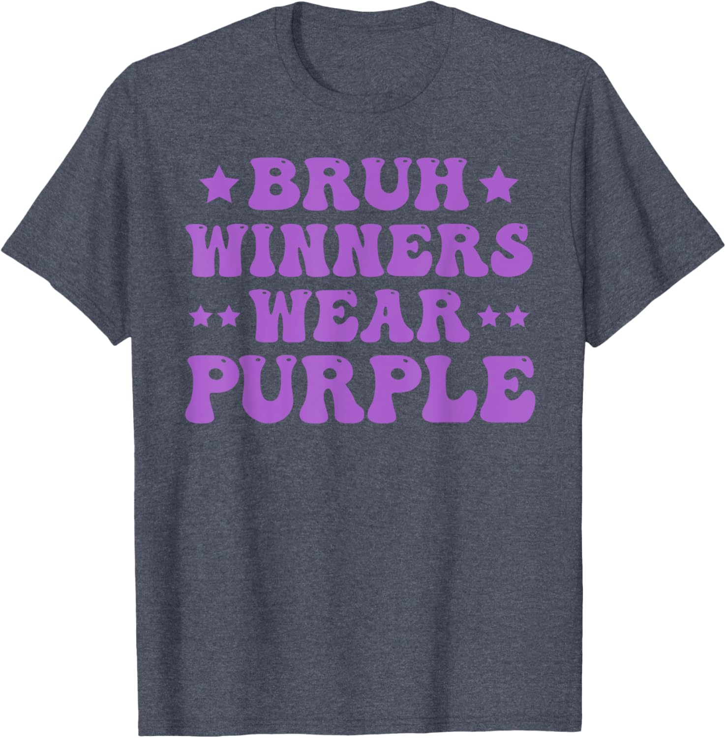 Winners Wear Purple Camp Team Spirit Week Matching T-Shirt for All Ages - 12