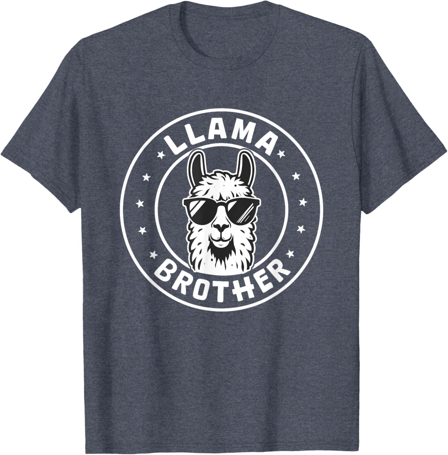 Alpaca Brother Llama Brother T-Shirt Fun Animal Graphic Tee for All Ages - 2