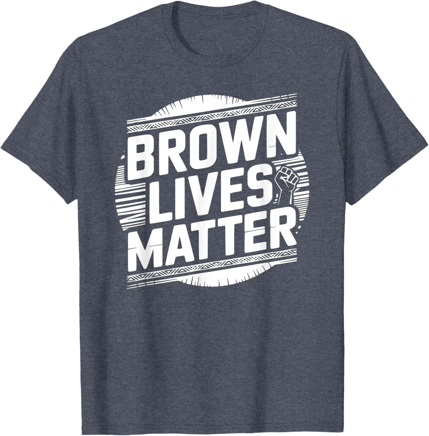 Brown Lives Matter Pro-Immigration Unity T-Shirt for Activism Support - 6