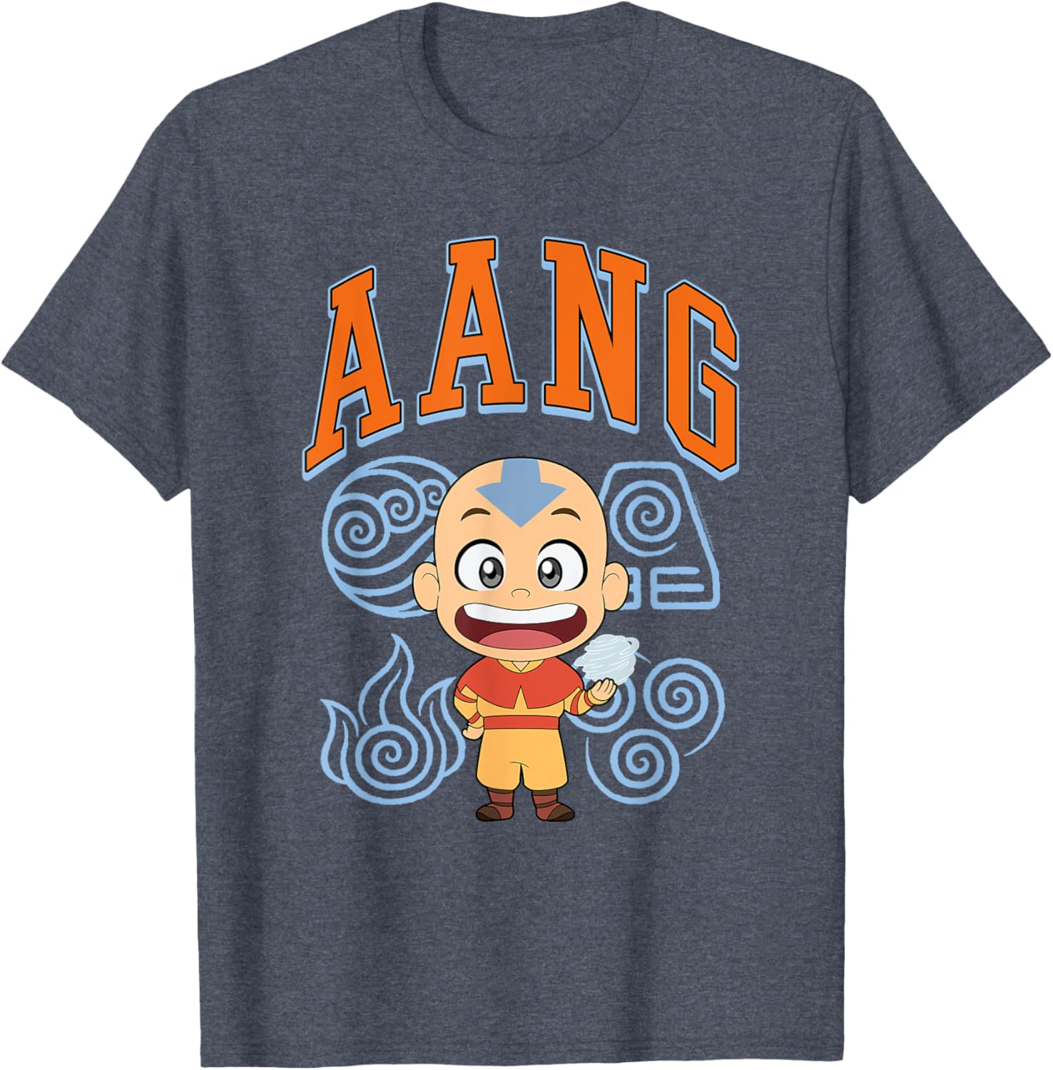 Chibi Aang Anime T-Shirt - Avatar The Last Airbender Athletic Wear - 2